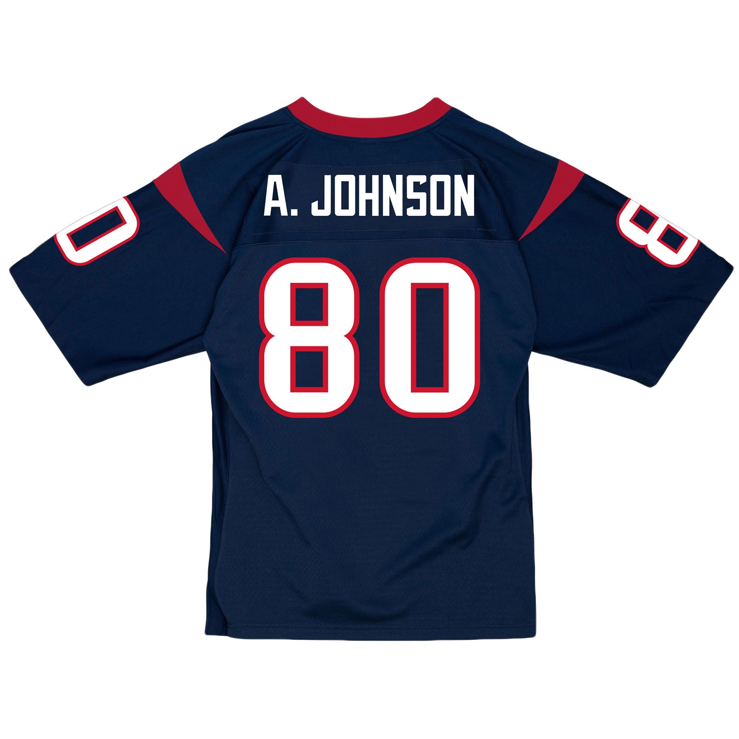 Andre Johnson #80 Houston Texans 2008 Legacy Throwback NFL Jersey Navy