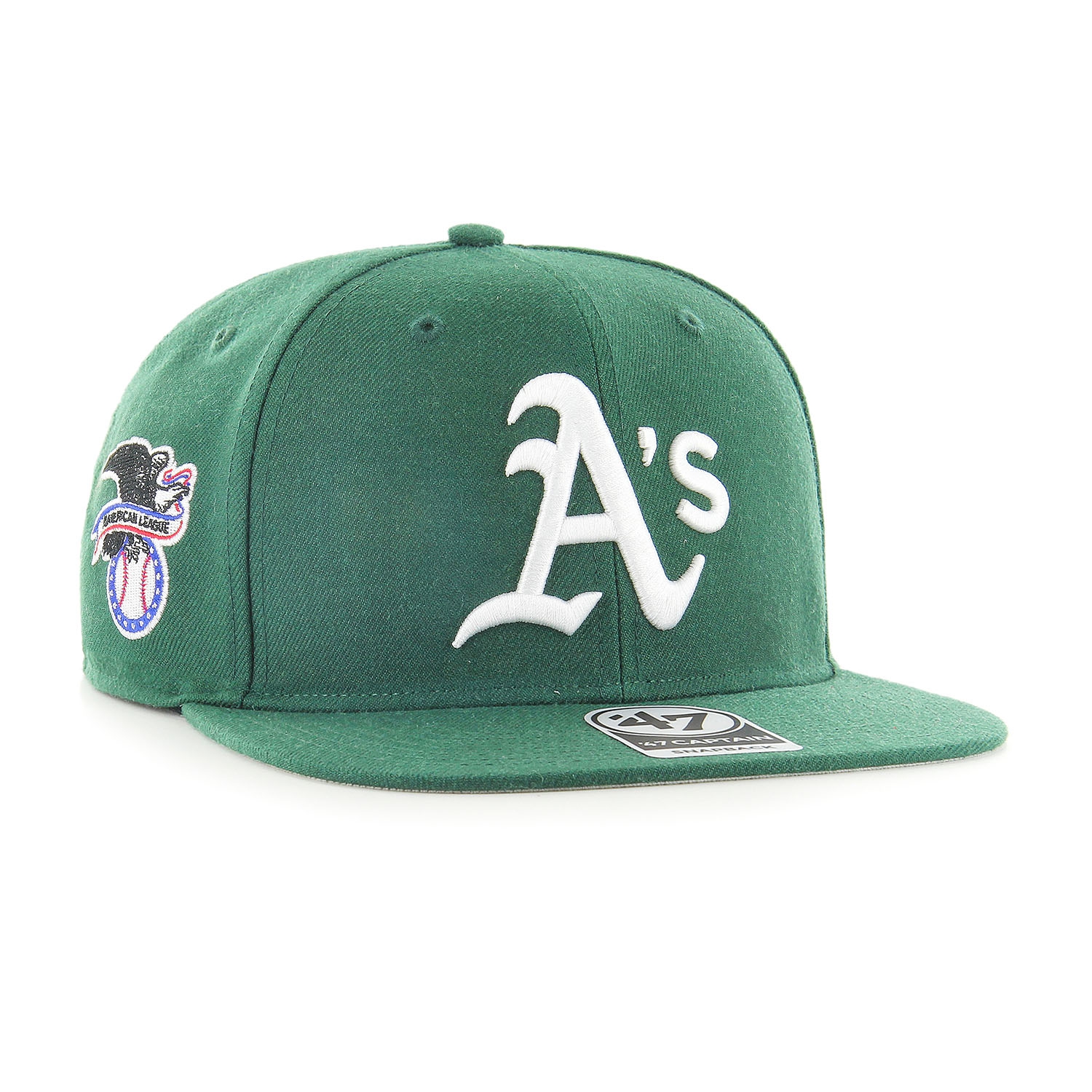 Oakland Athletics '47 Sure Shot Snapback MLB Cap Green