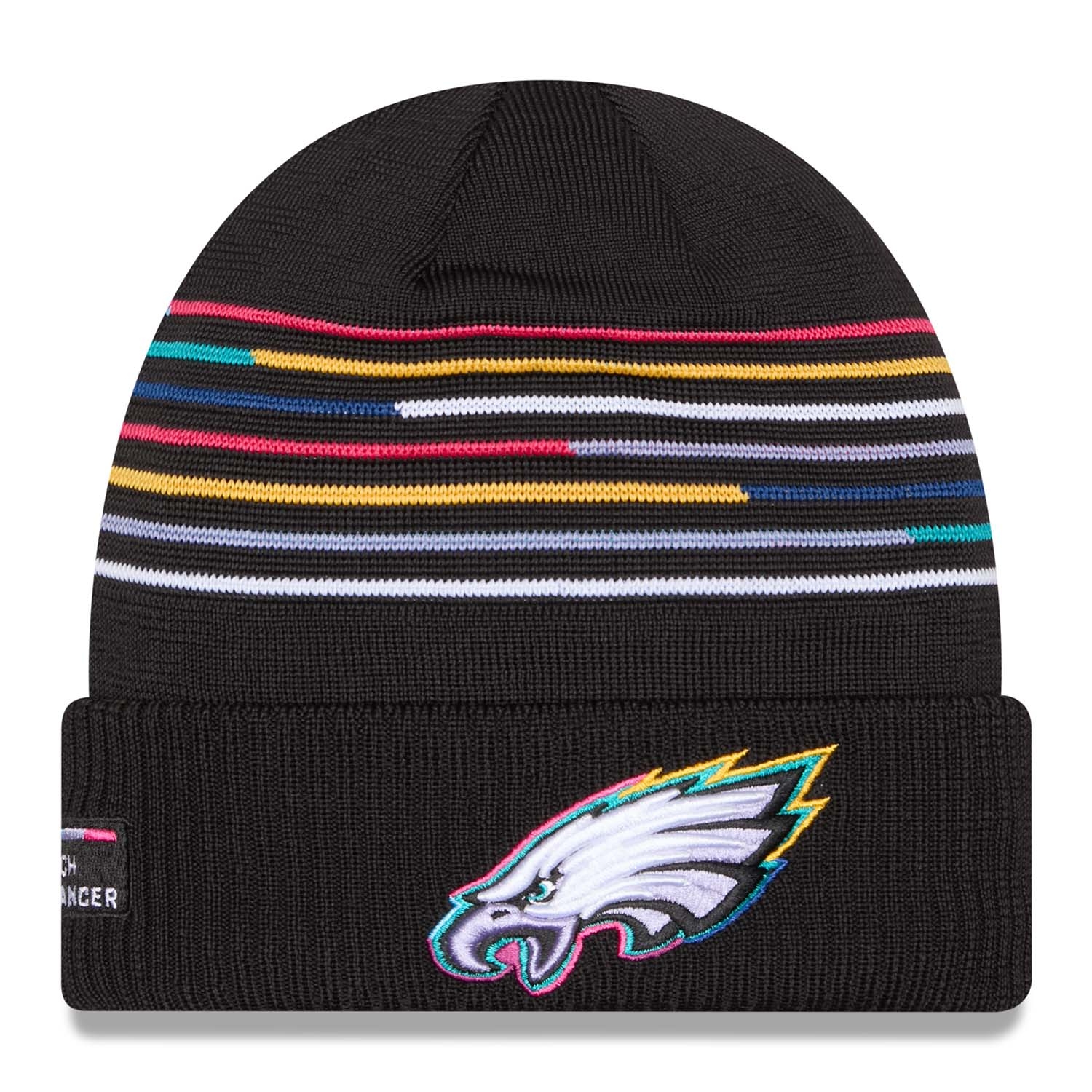 Philadelphia Eagles 2025 NFL Crucial Catch New Era Knit Hat