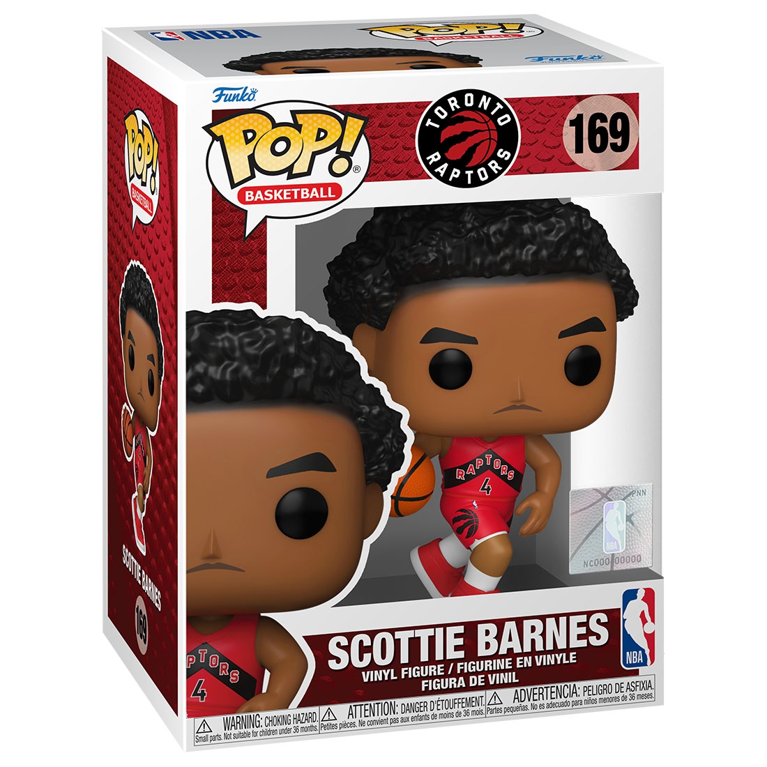 Funko POP! #169 Scottie Barnes Toronto Raptors Vinyl NBA Figure