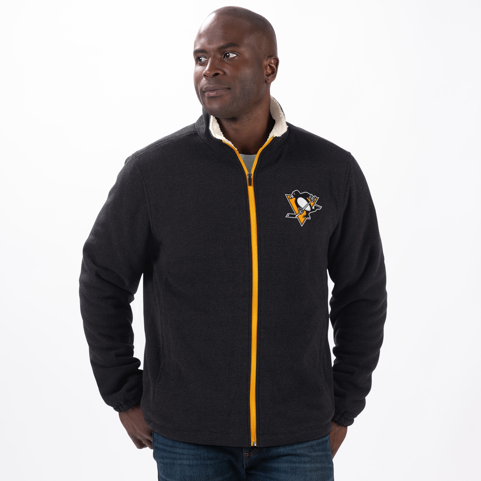 Pittsburgh Penguins G-III Leisure NHL Sherpa Jacket