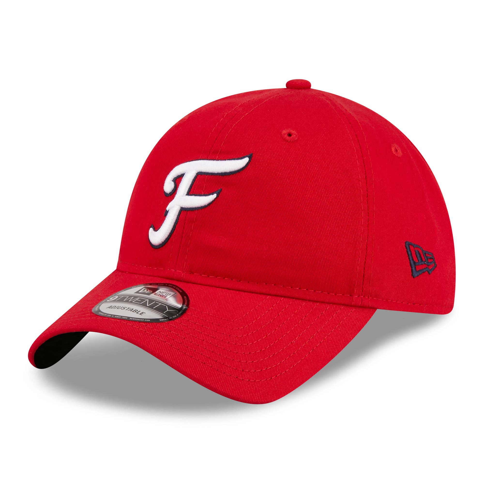 Fredericksburg Nationals New Era 9TWENTY Adjustable MiLB Cap Rot