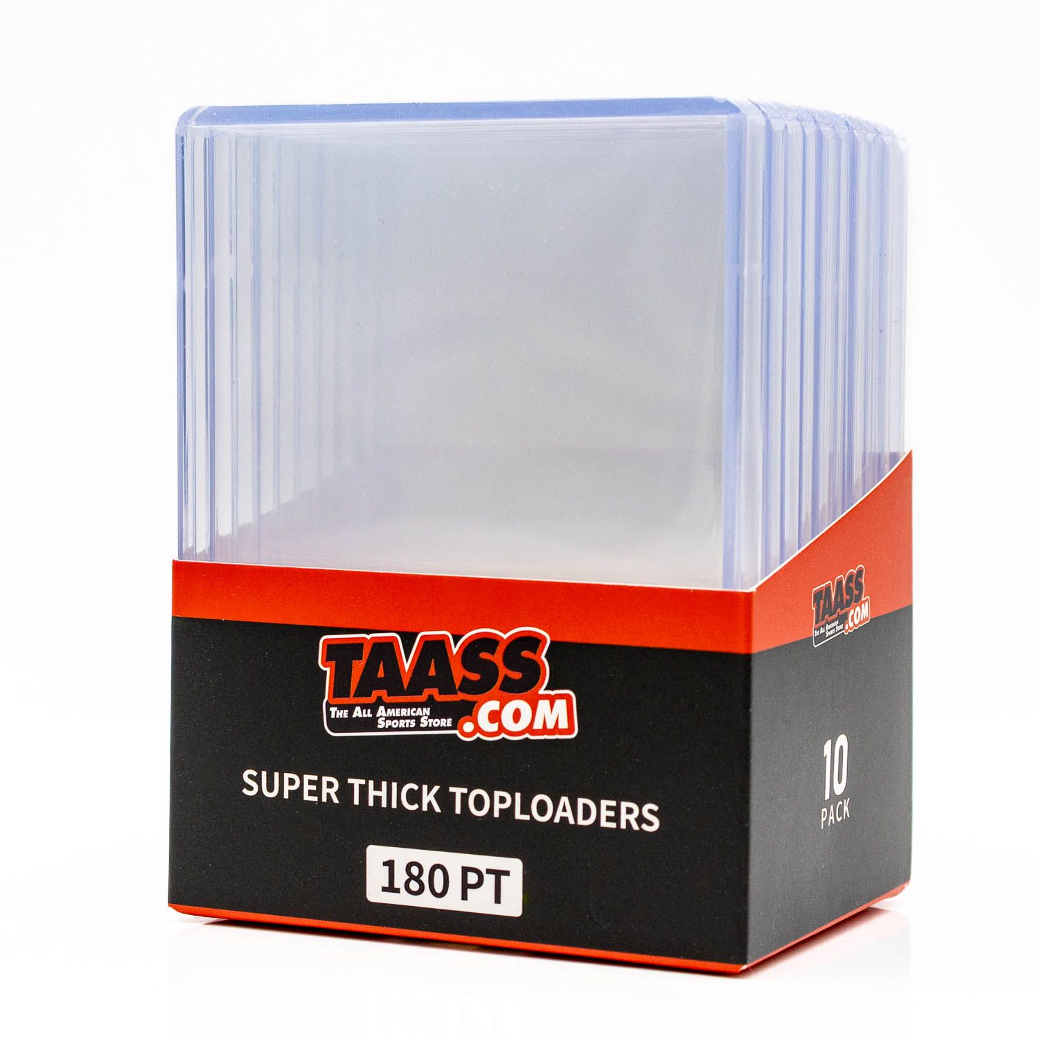TAASS.com Toploaders 3 x 4" Super Thick - 180 pt (10/Pack)