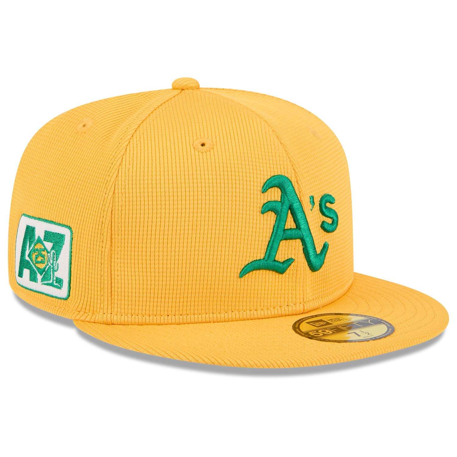 Athletics 2025 MLB Spring Training 59FIFTY Fitted Cap Yellow