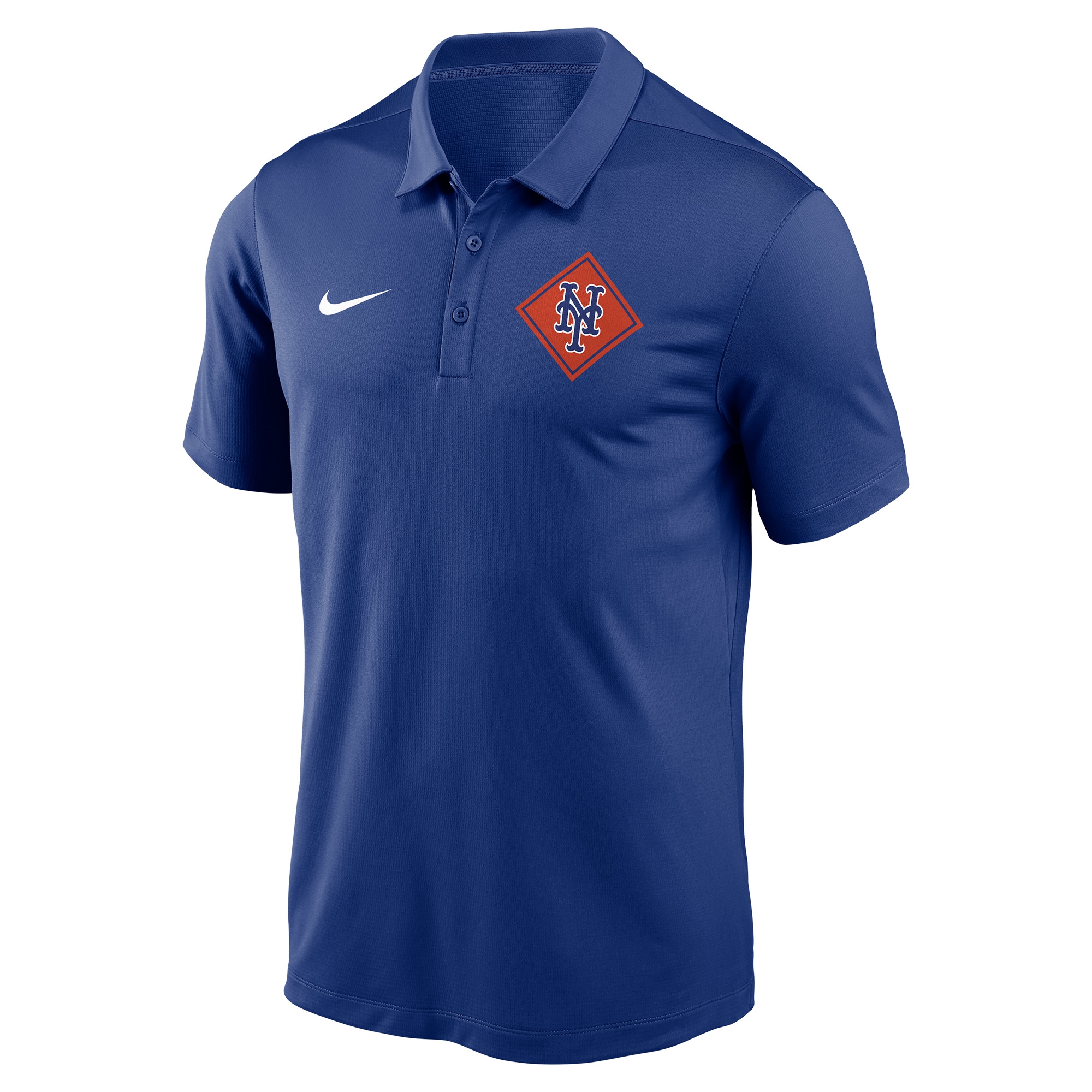 New York Mets Diamond Icon Nike Franchise Dri-FIT MLB Poloshirt