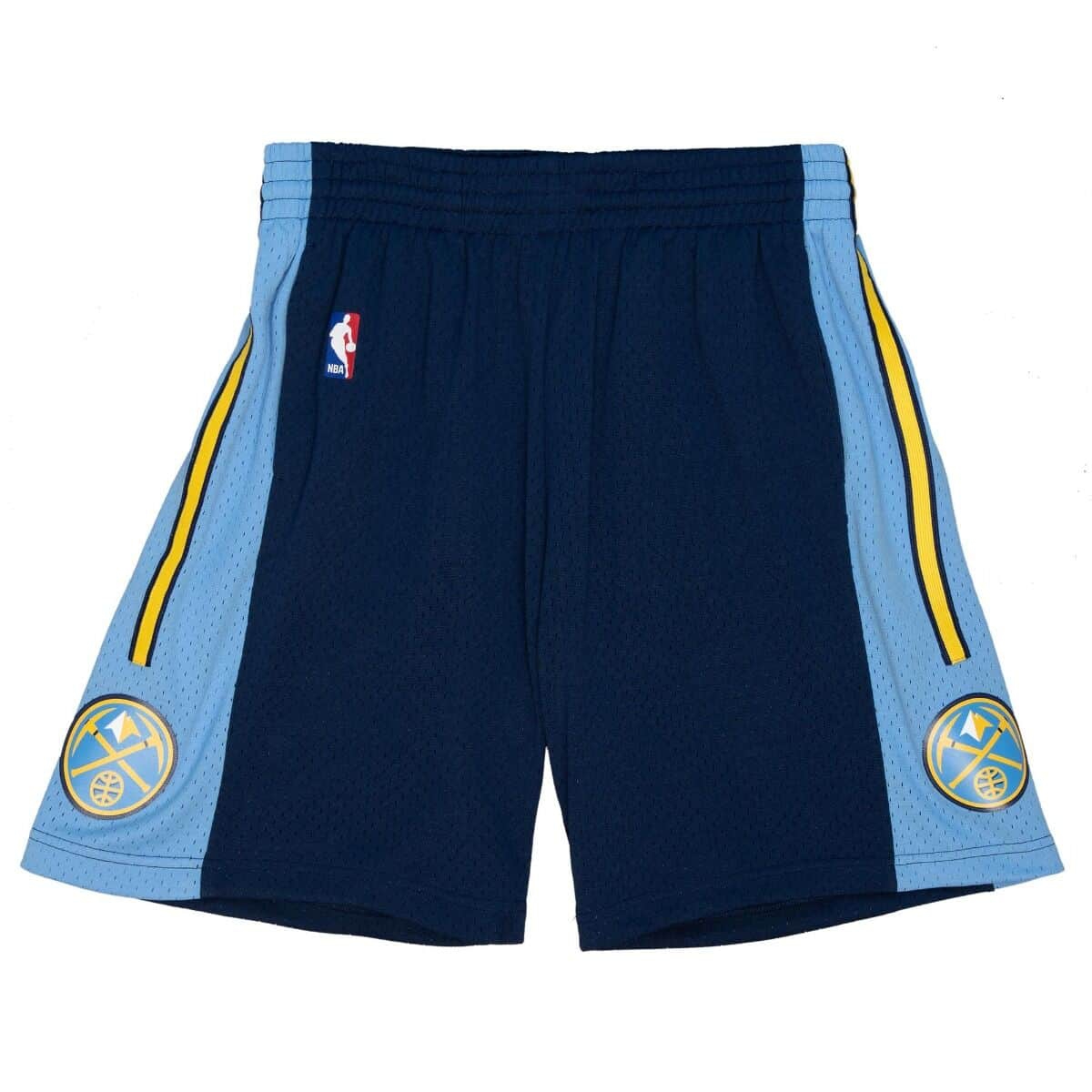 Denver Nuggets 2006-07 Mitchell & Ness Swingman NBA Shorts Navy