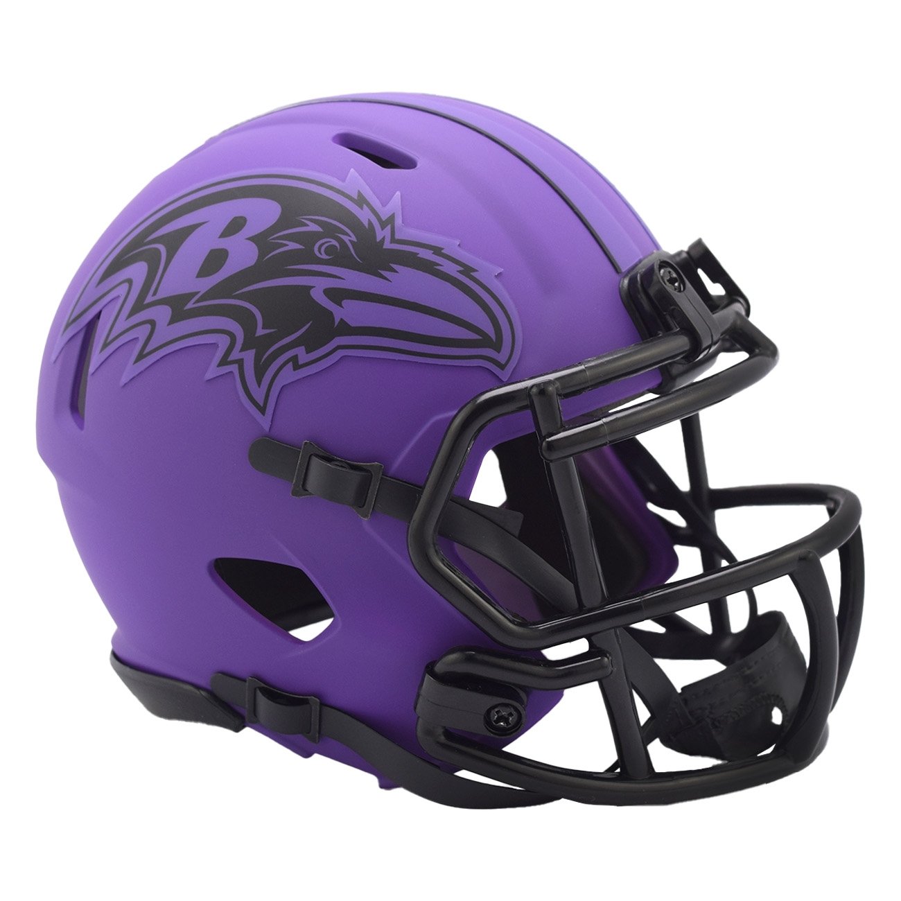 Baltimore Ravens Rave Alternate NFL Speed Mini Helmet Purple
