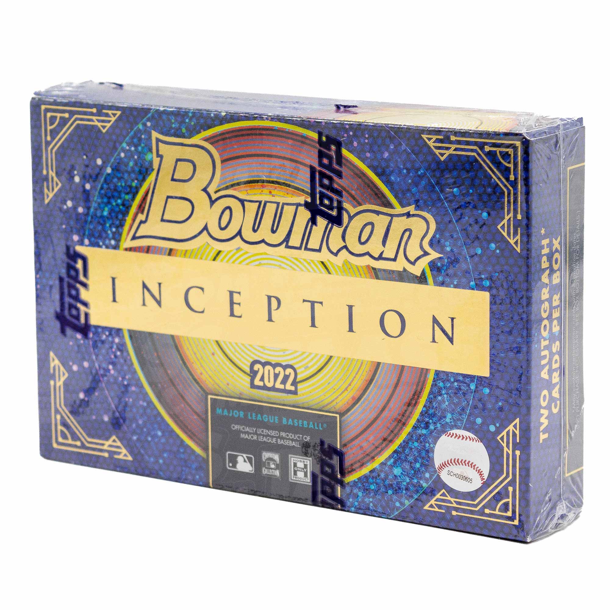 2022 Bowman Inception Baseball Hobby Box MLB