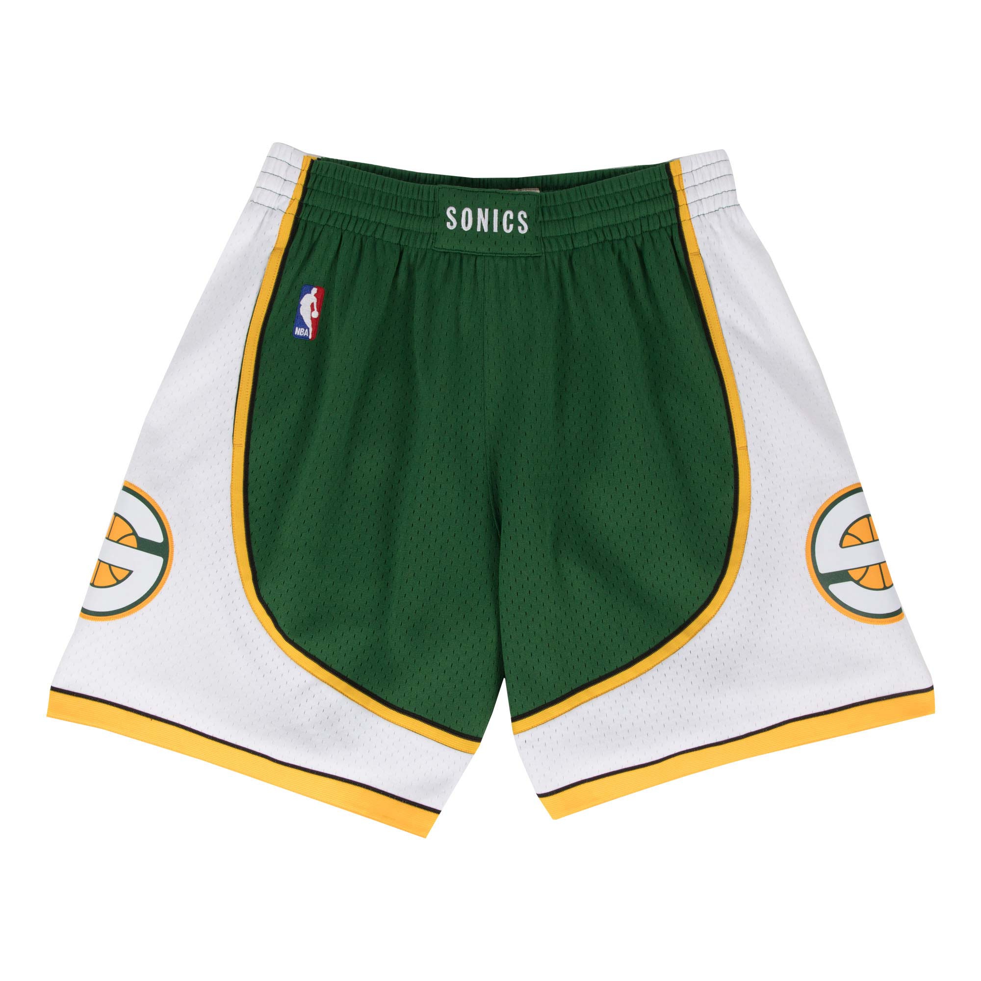 Seattle SuperSonics 2007-08 Mitchell & Ness Swingman NBA Shorts Green