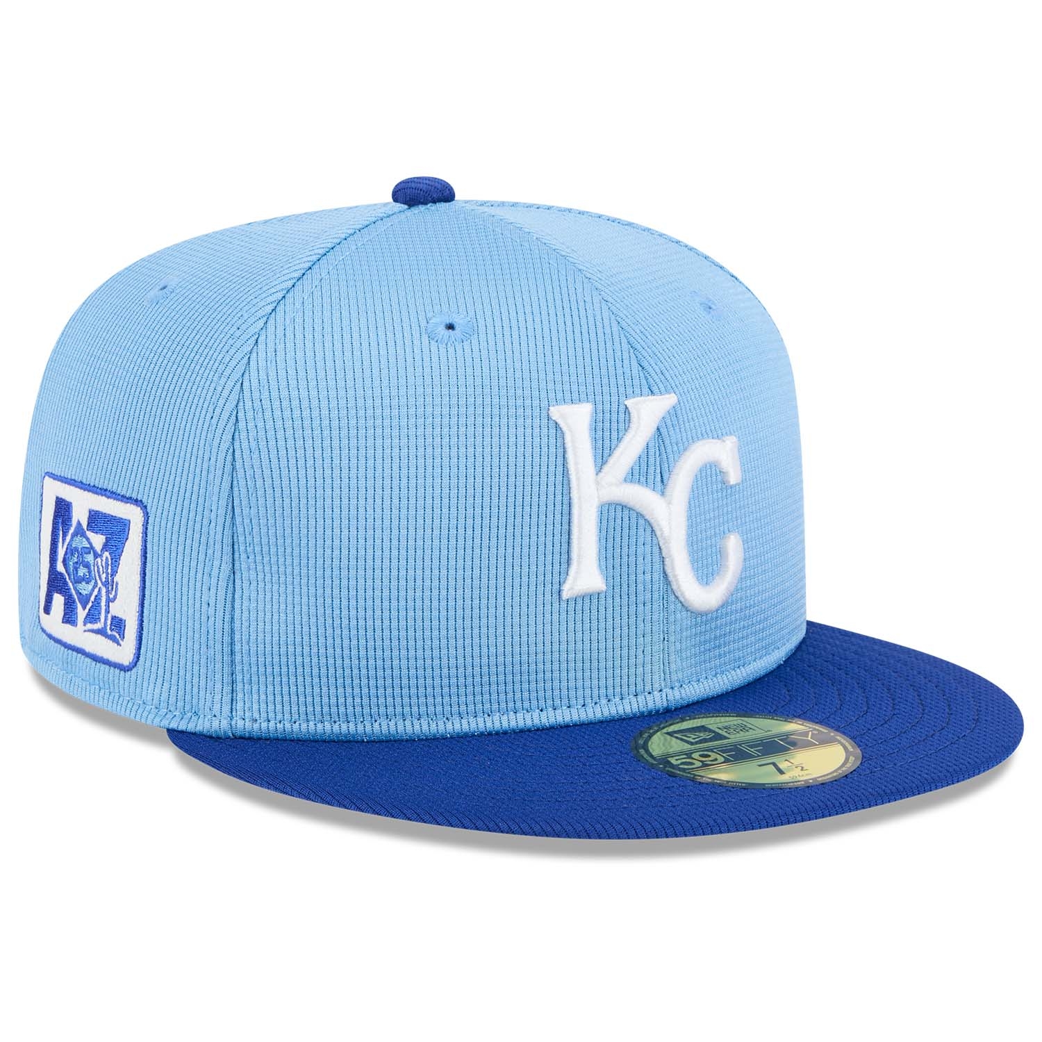 Kansas City Royals 2025 MLB Spring Training 59FIFTY Fitted Cap Blau