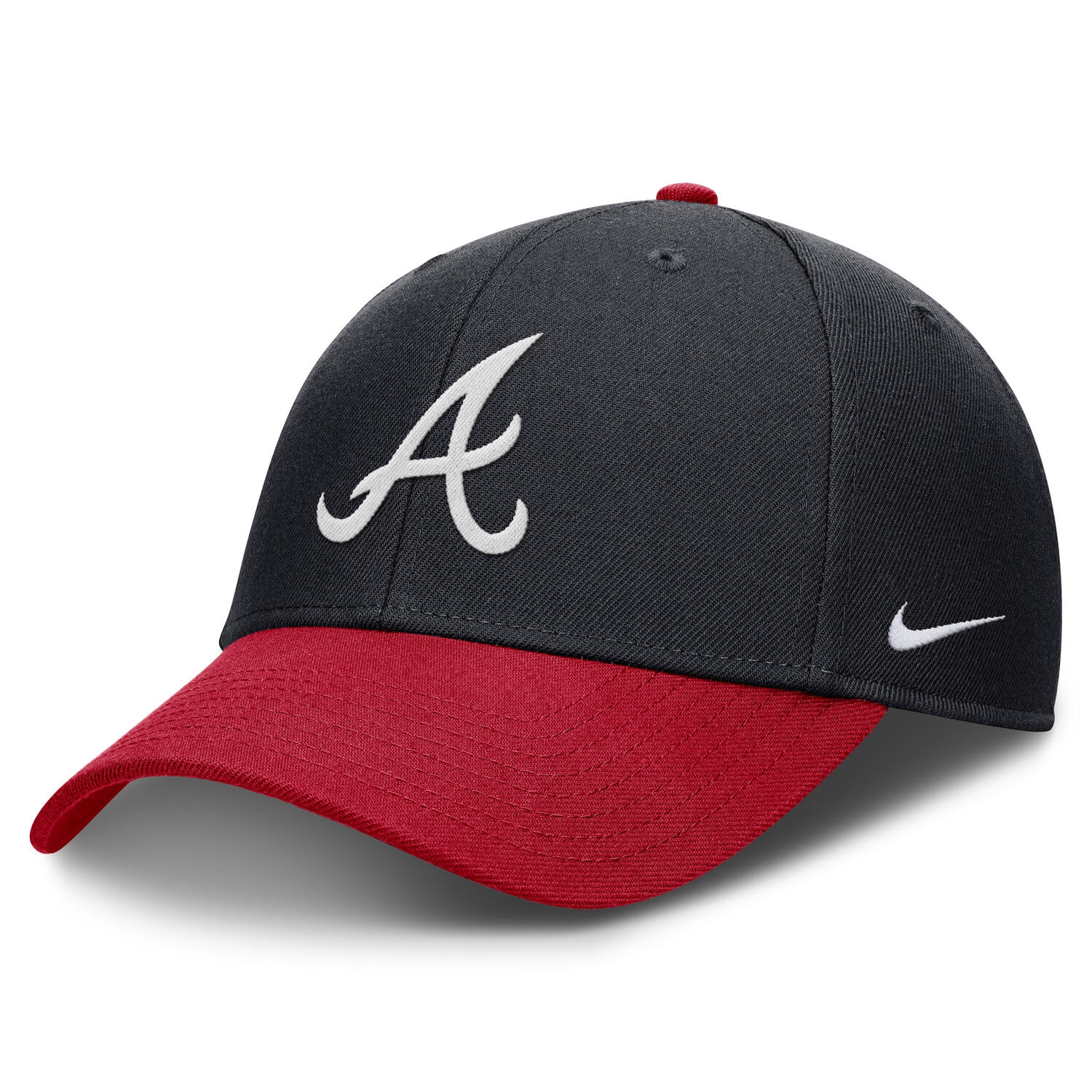 Atlanta Braves Nike Dri-FIT Club Adjustable Cap Navy