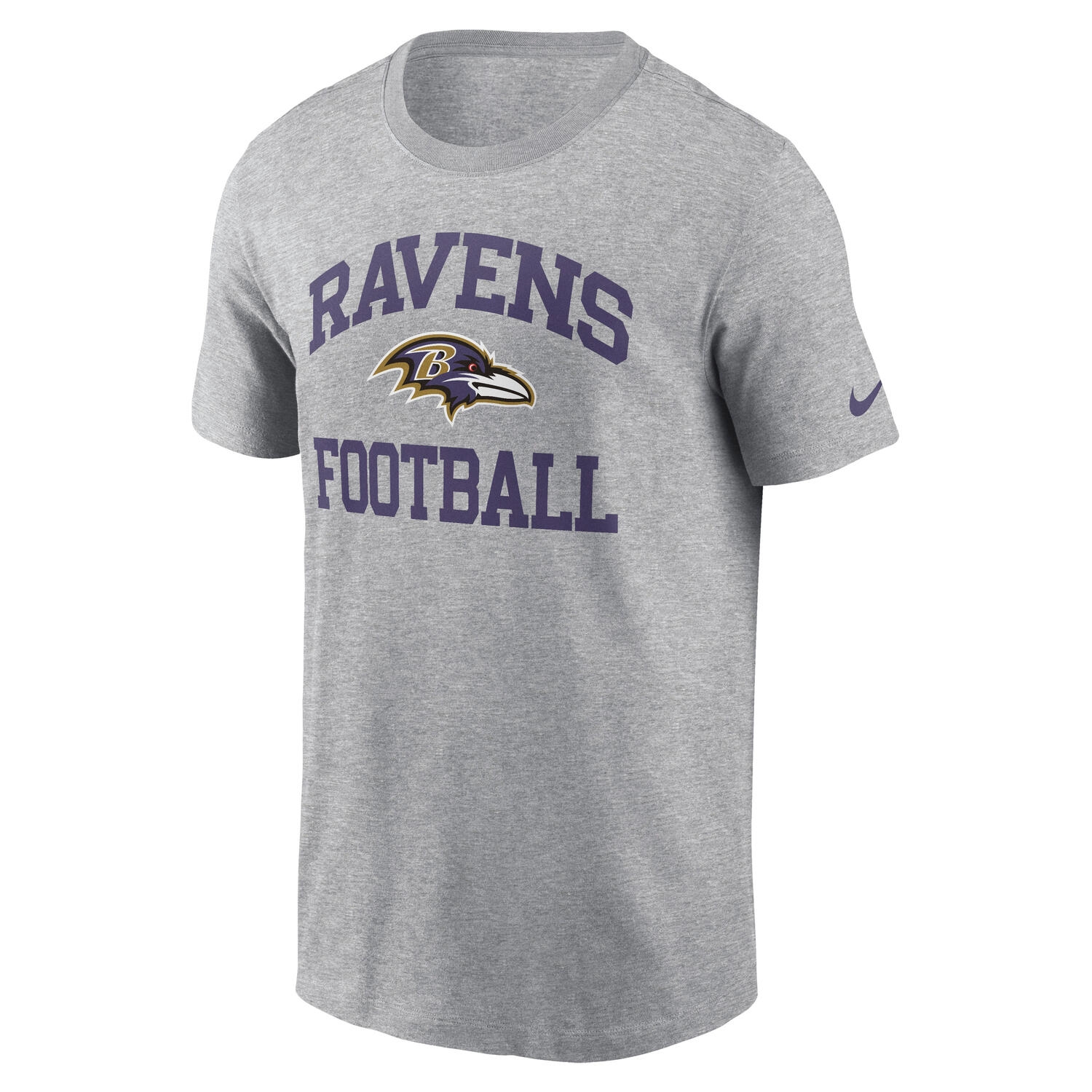 Baltimore Ravens Throwback Football Nike NFL T-Shirt Grau