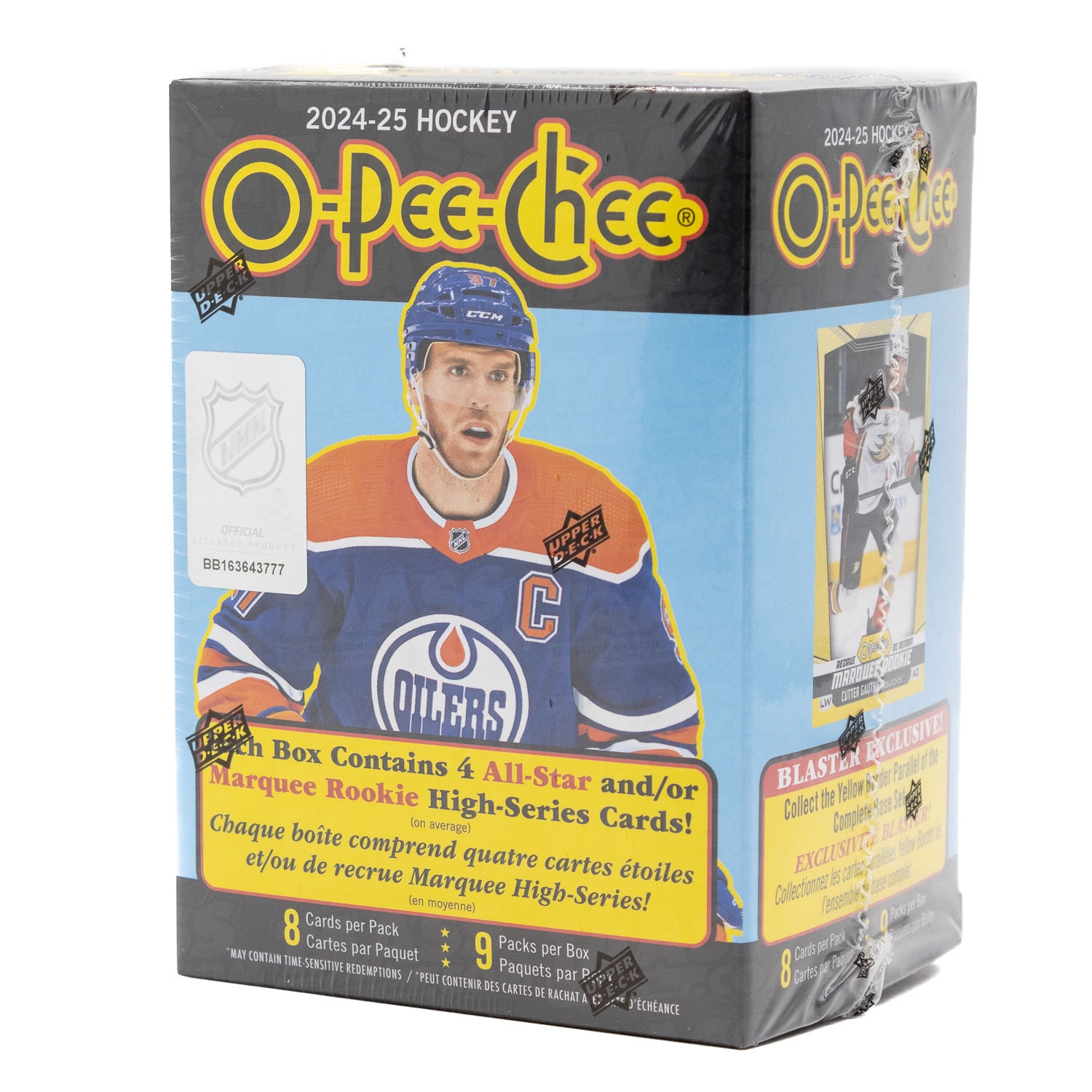 2024/25 Upper Deck O-Pee-Chee Hockey NHL Blaster Box
