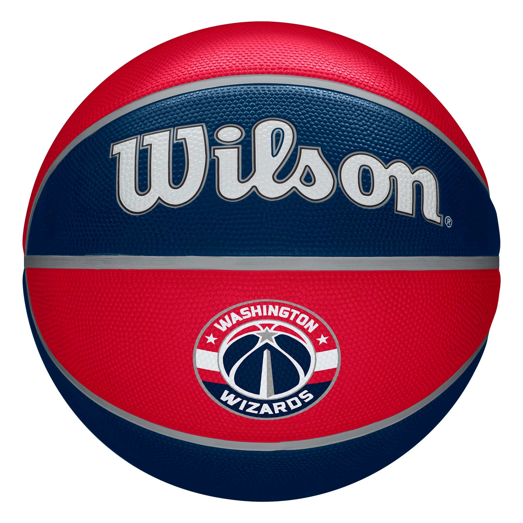 Washington Wizards Team Tribute Wilson NBA Basketball (Size 7)