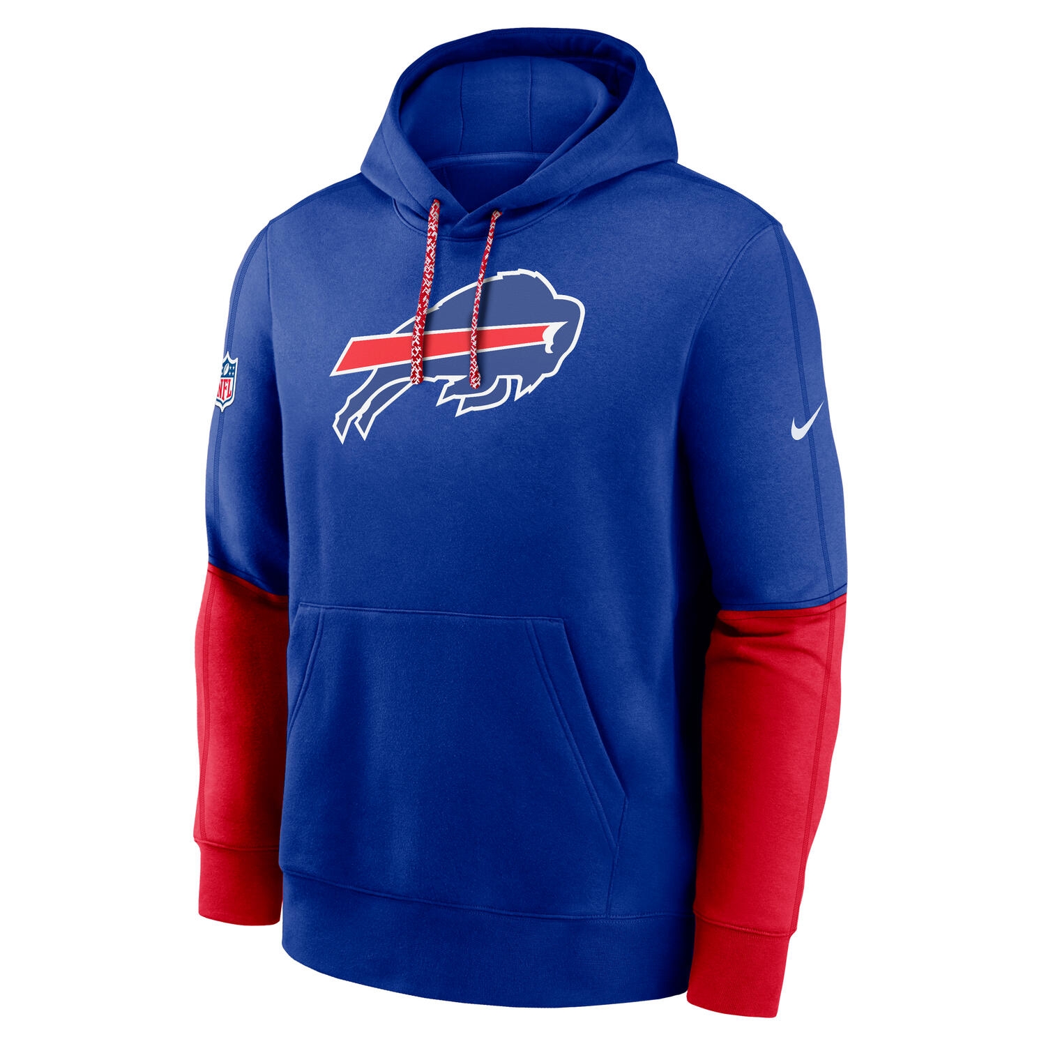 Buffalo Bills 2024 NFL Sideline Nike Club Hoodie Blue