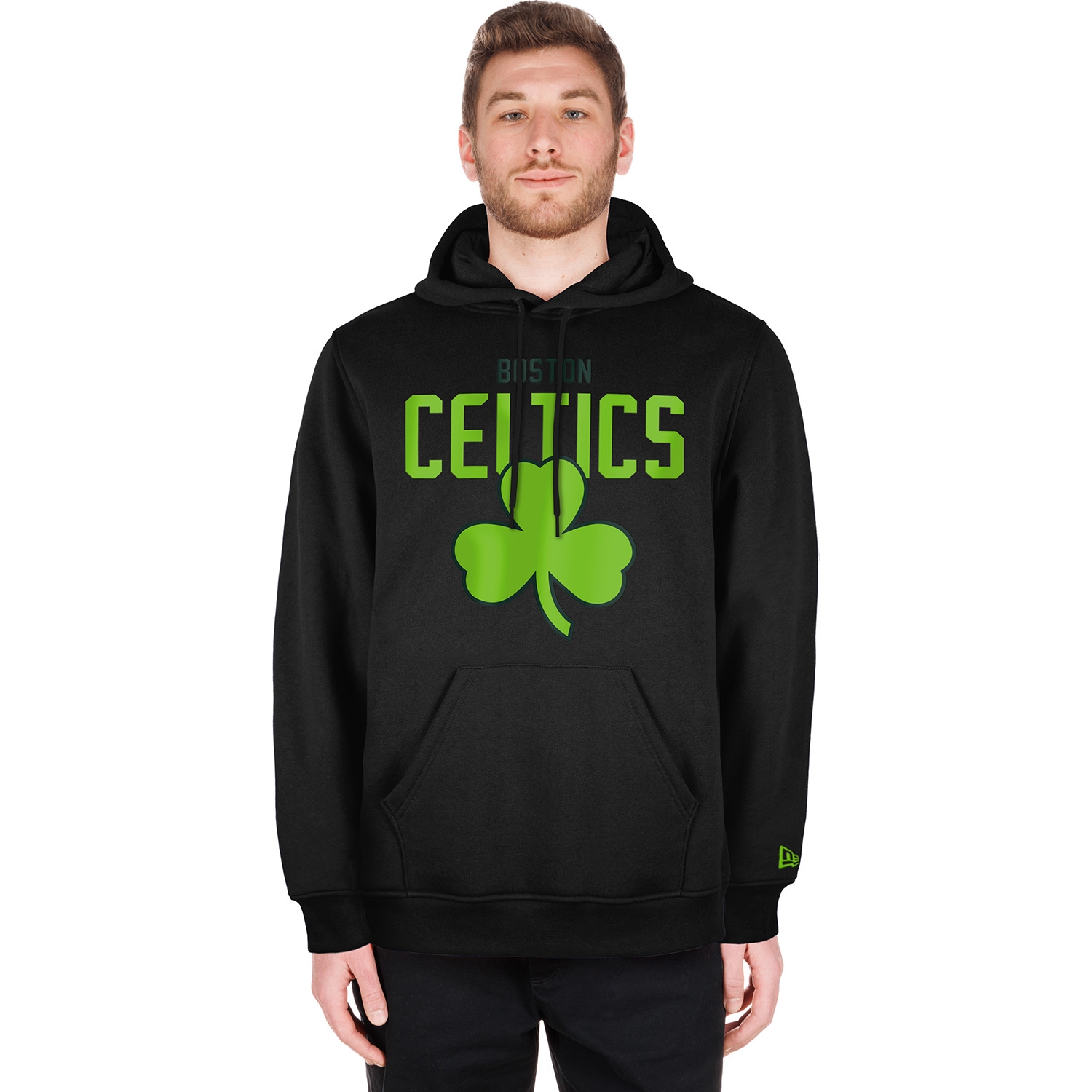 Boston Celtics 2024 NBA City Edition New Era Hoodie Black