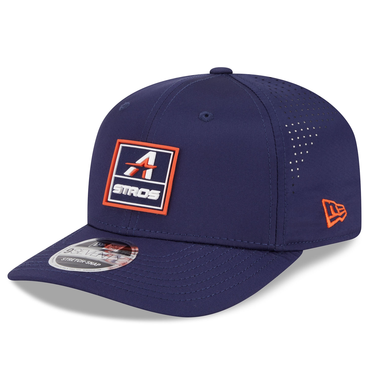 Houston Astros FP902 MLB City Connect Stretch-Snap 9SEVENTY Cap Navy