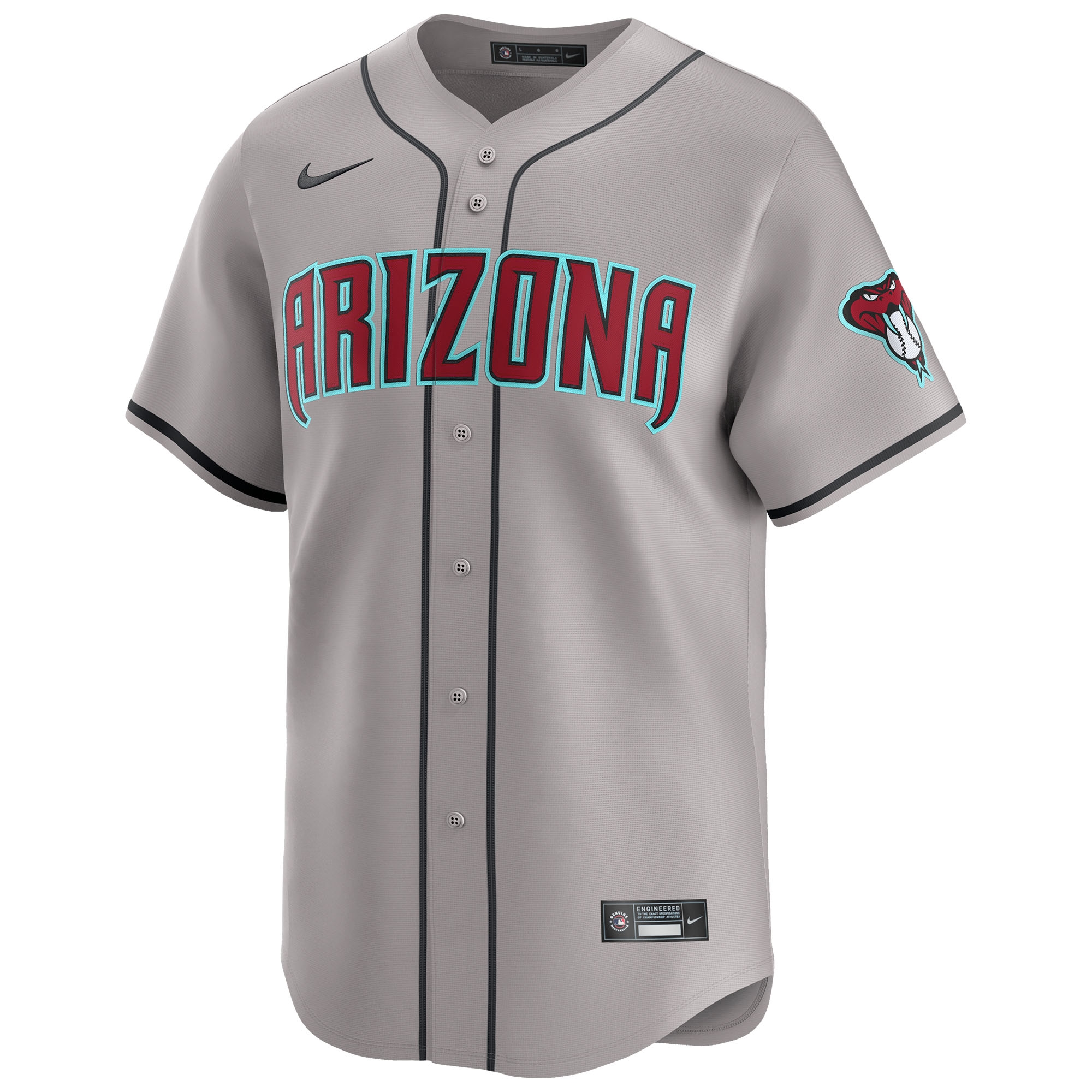 Arizona Diamondbacks Nike Limited MLB Baseball Jersey Road Gray