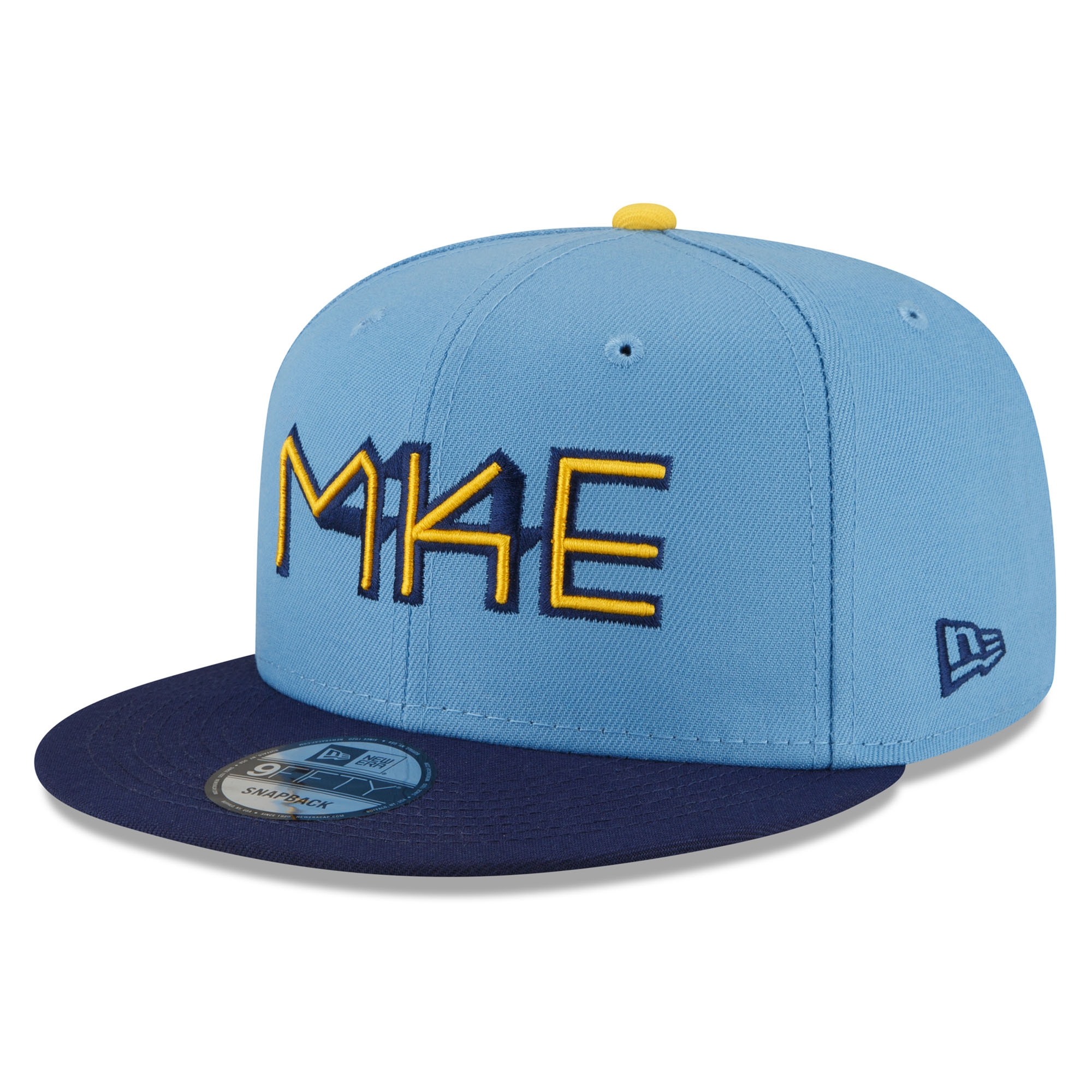 Milwaukee Brewers Official MLB City Connect New Era 9FIFTY Snapback Cap