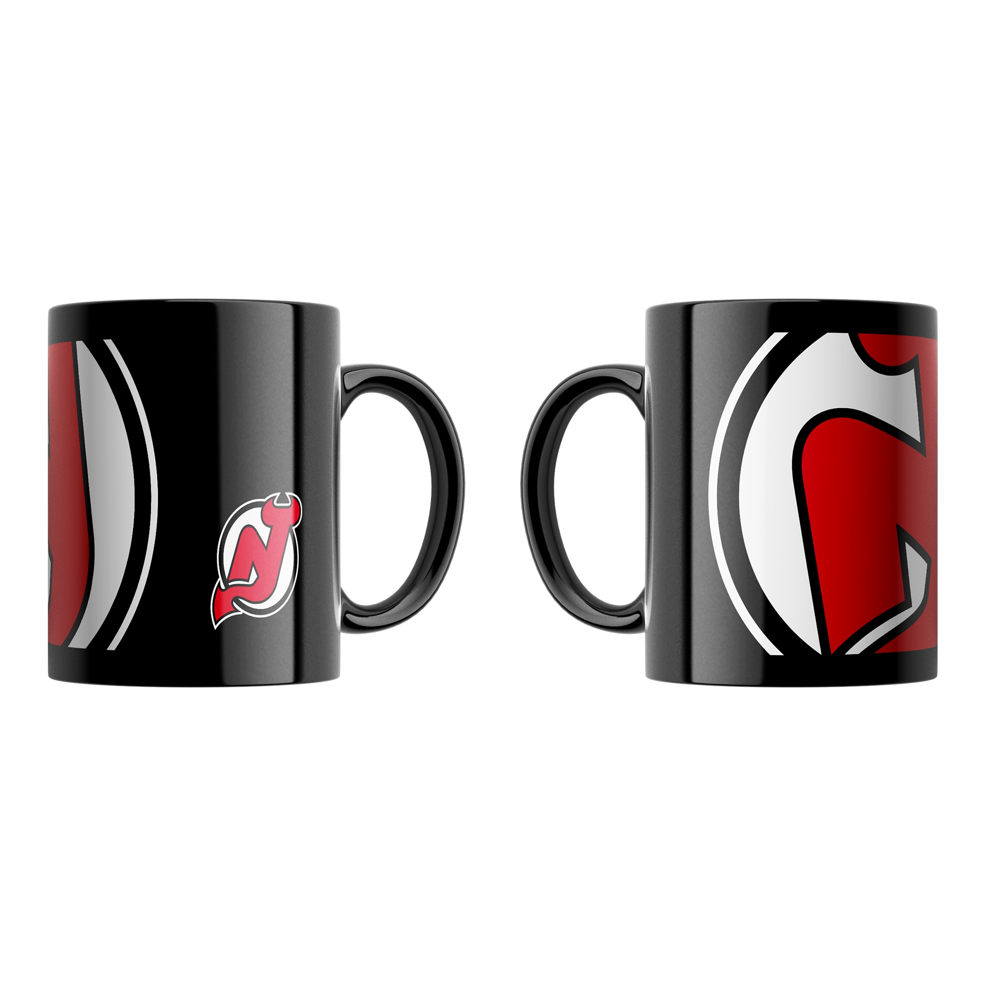 New Jersey Devils Oversized Logo NHL Becher (330 ml)