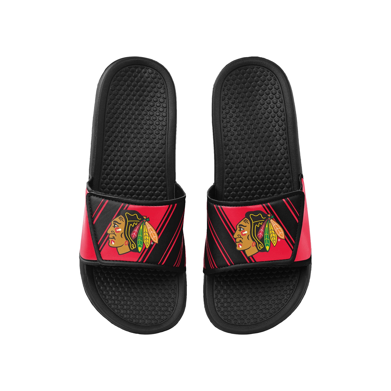 Chicago Blackhawks Legacy Velcro Sport NHL Badelatschen