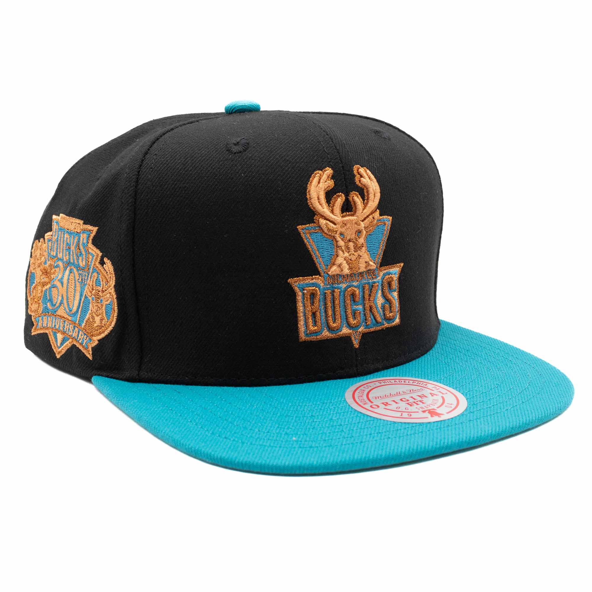 Milwaukee Bucks Make Cents Mitchell & Ness Snapback NBA Cap