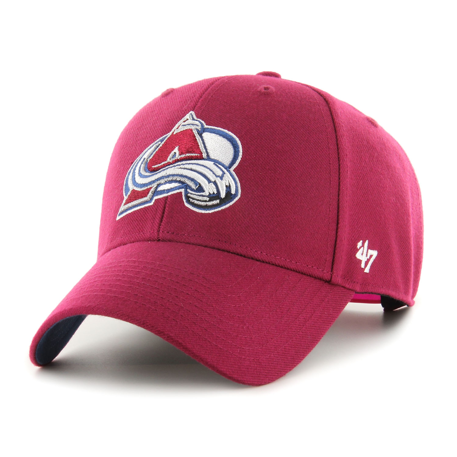 Colorado Avalanche Ballpark '47 MVP Snapback NHL Cap Burgunder