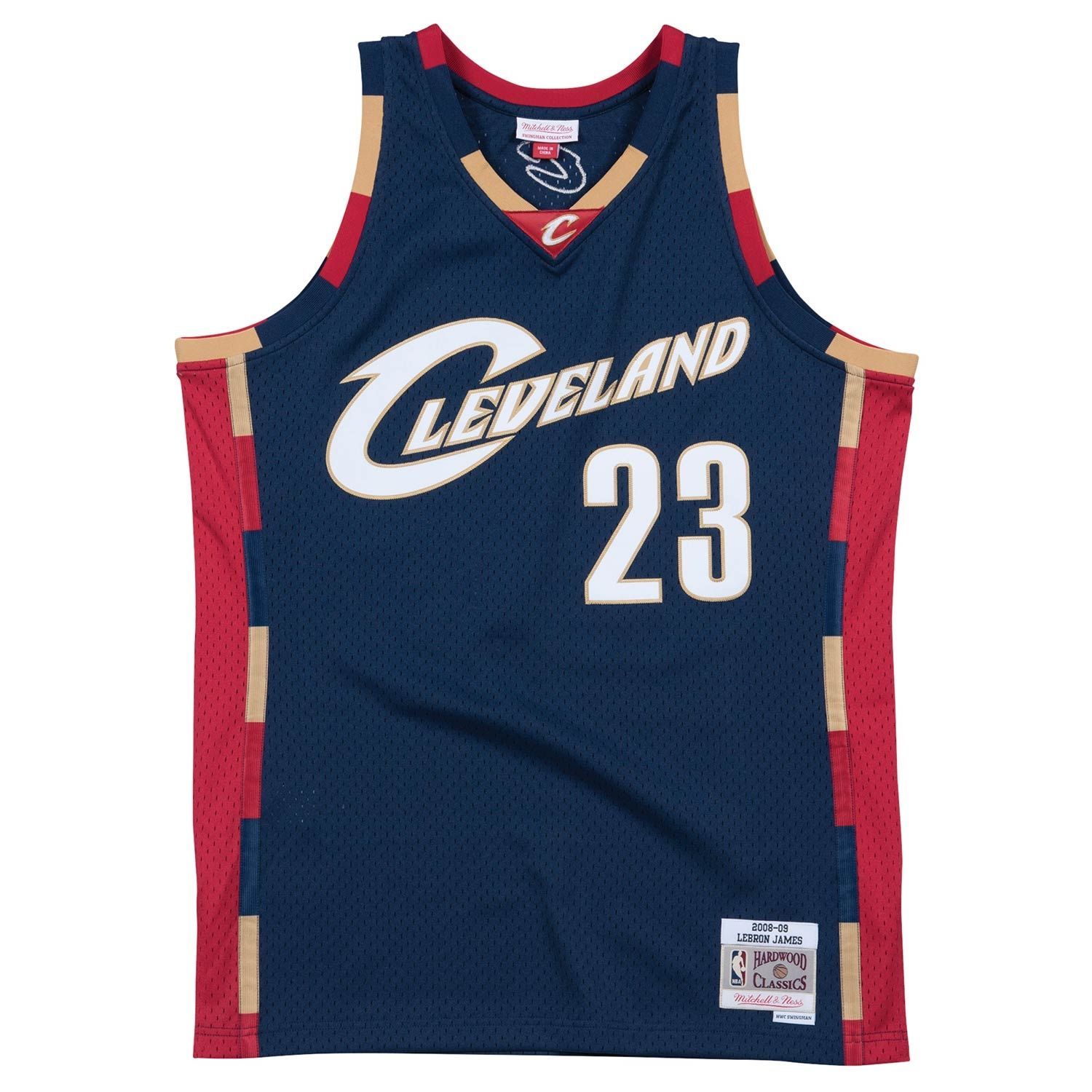 LeBron James #23 Cleveland Cavaliers 2008-09 Mitchell & Ness Swingman NBA Trikot