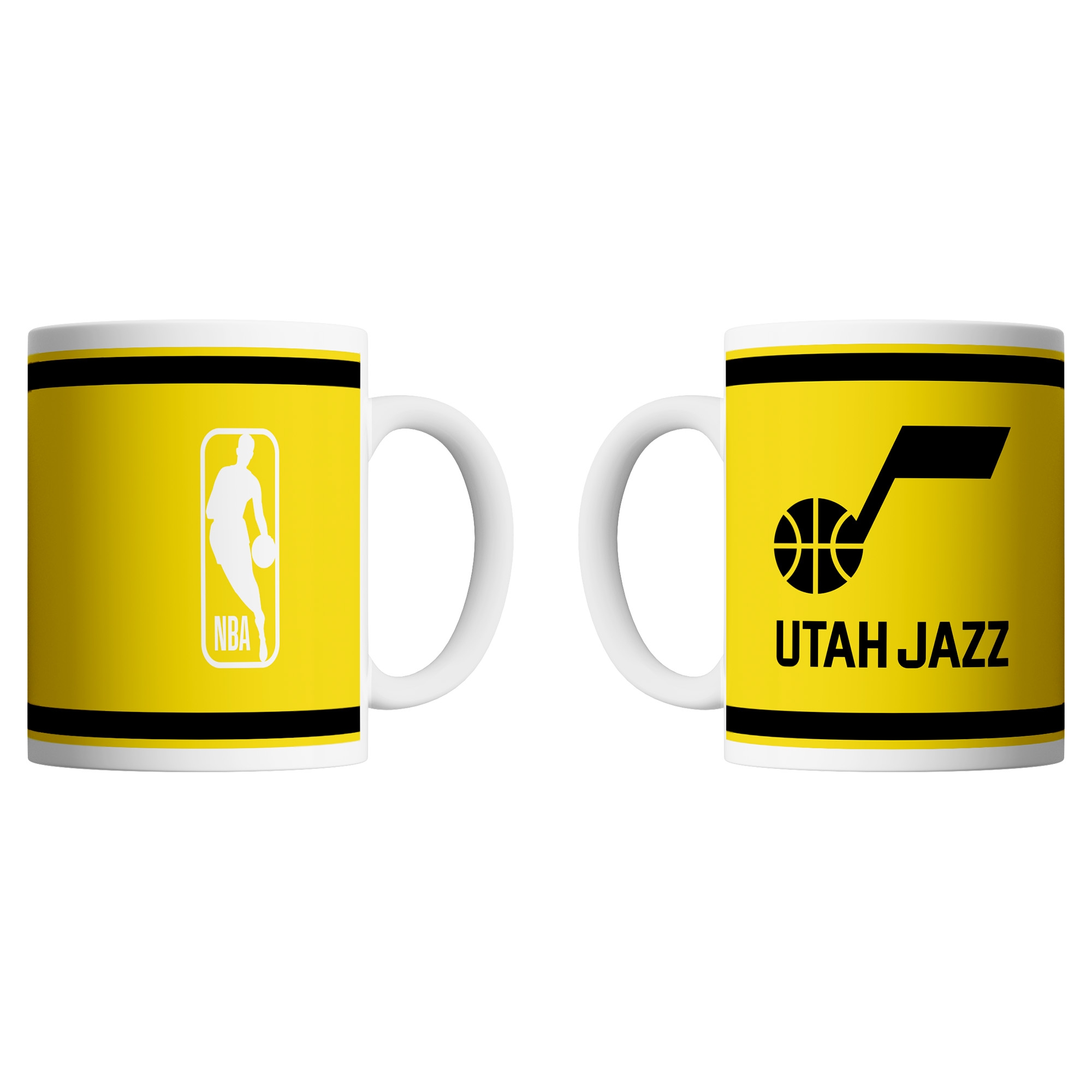 Utah Jazz Logo & Shield NBA Becher (330 ml)