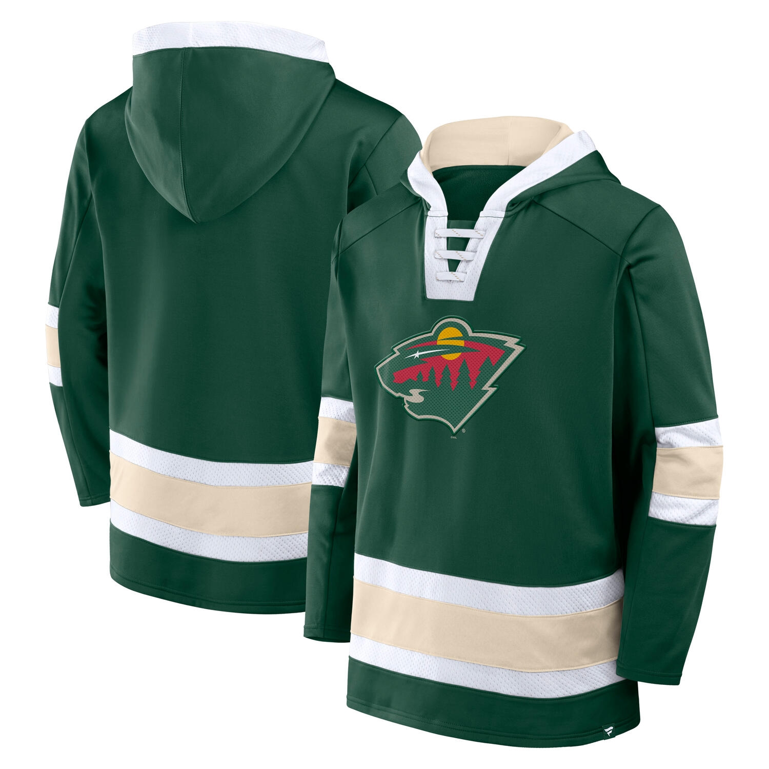 Minnesota Wild Laced NHL Hoodie Grün