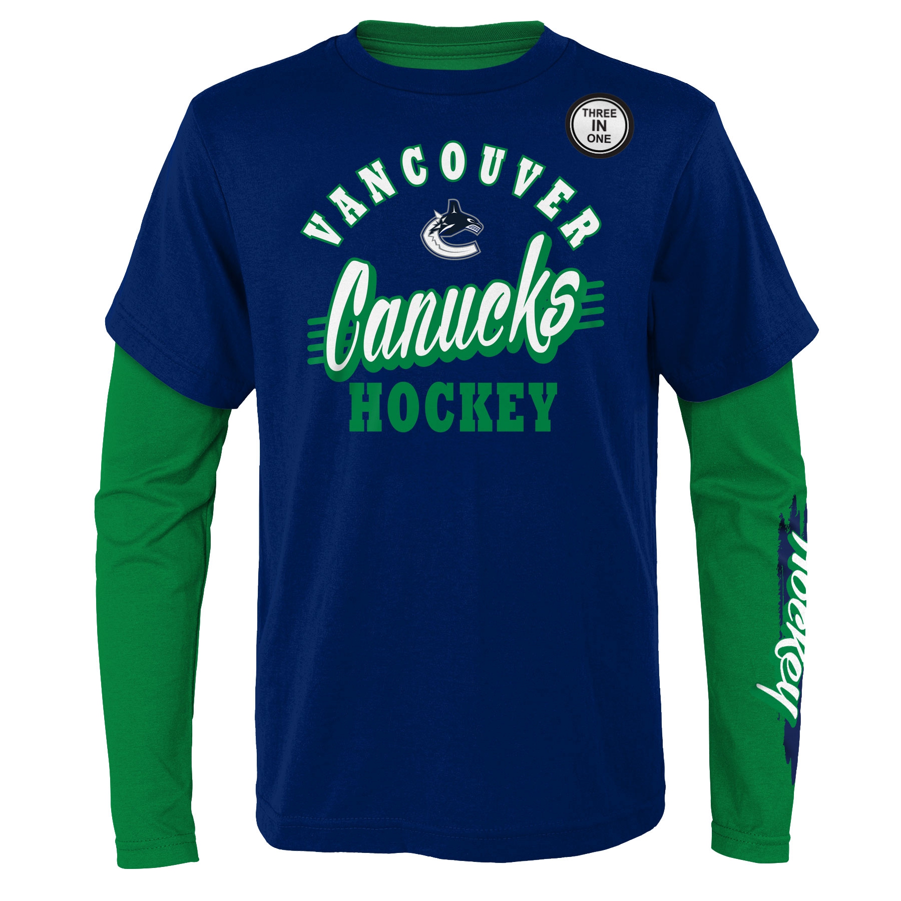 Vancouver Canucks Advantage 3-in-1 NHL Combo Shirt Set (YOUTH)