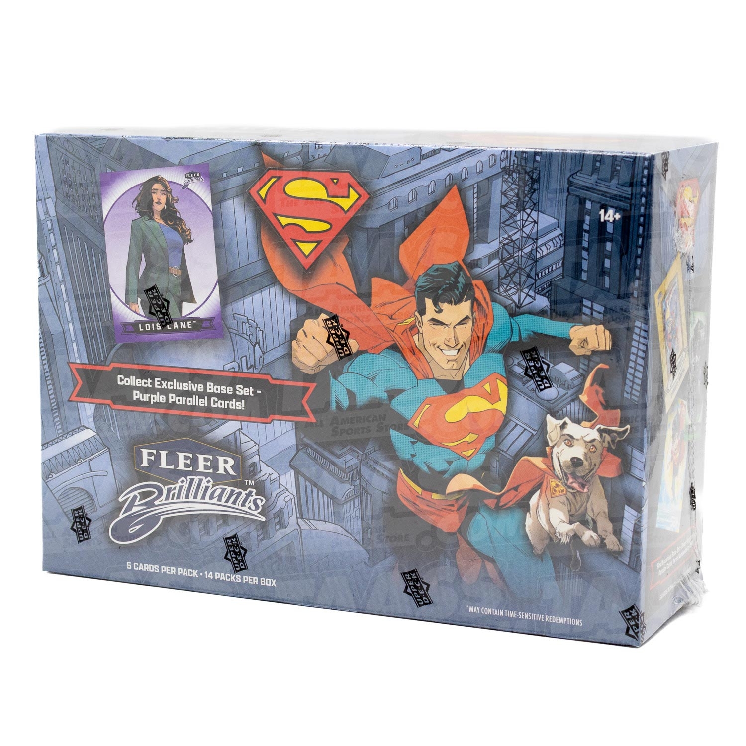 2025 Upper Deck Fleer Brilliants Superman Mega Box
