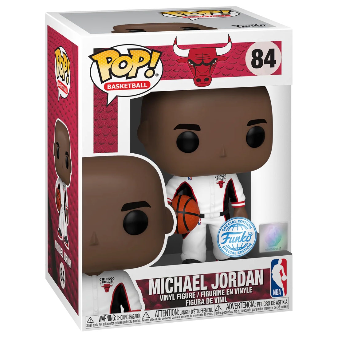 Funko POP! #84 Michael Jordan Chicago Bulls Warmup Vinyl NBA Figur