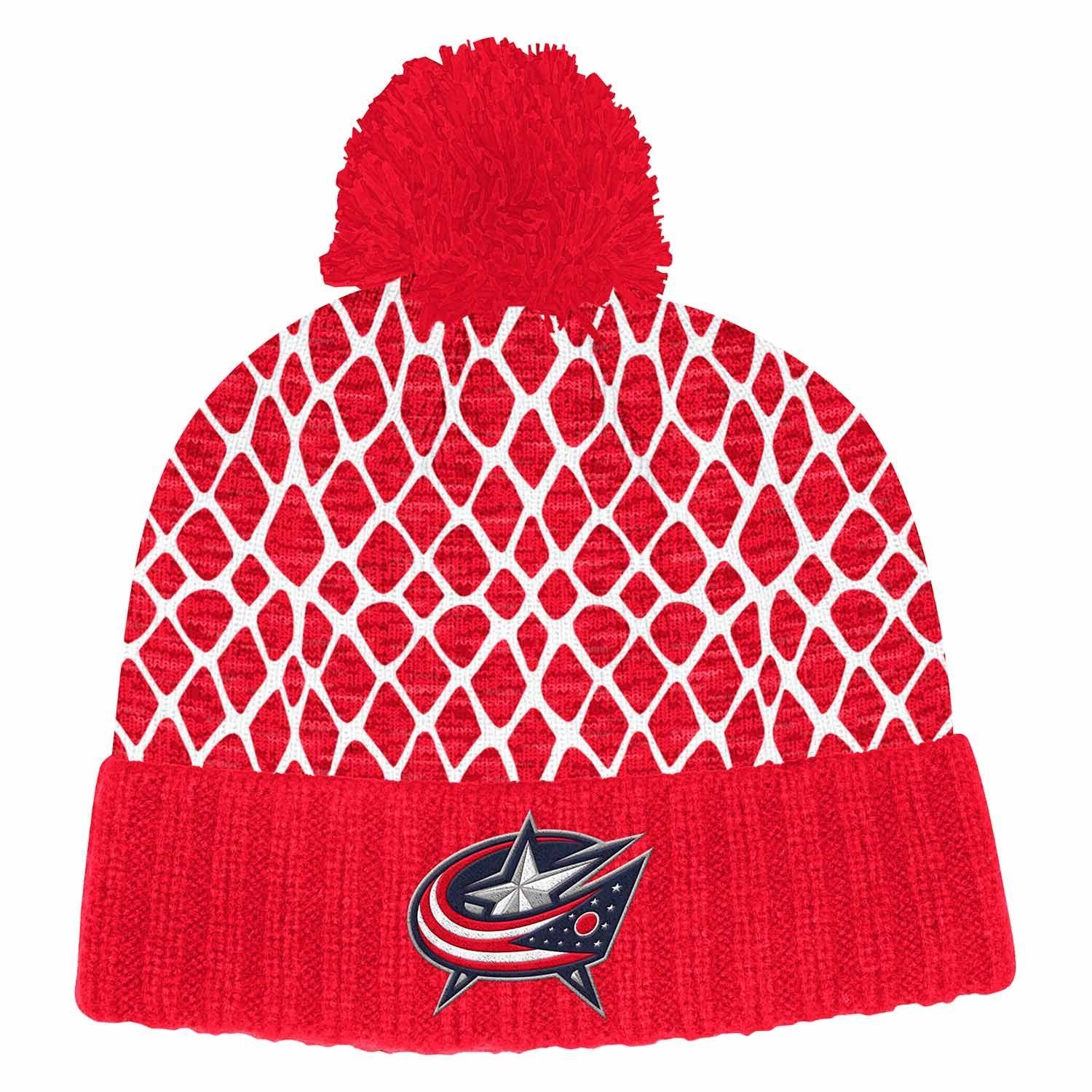 Columbus Blue Jackets 2019/20 Goal Net NHL Pudelmütze