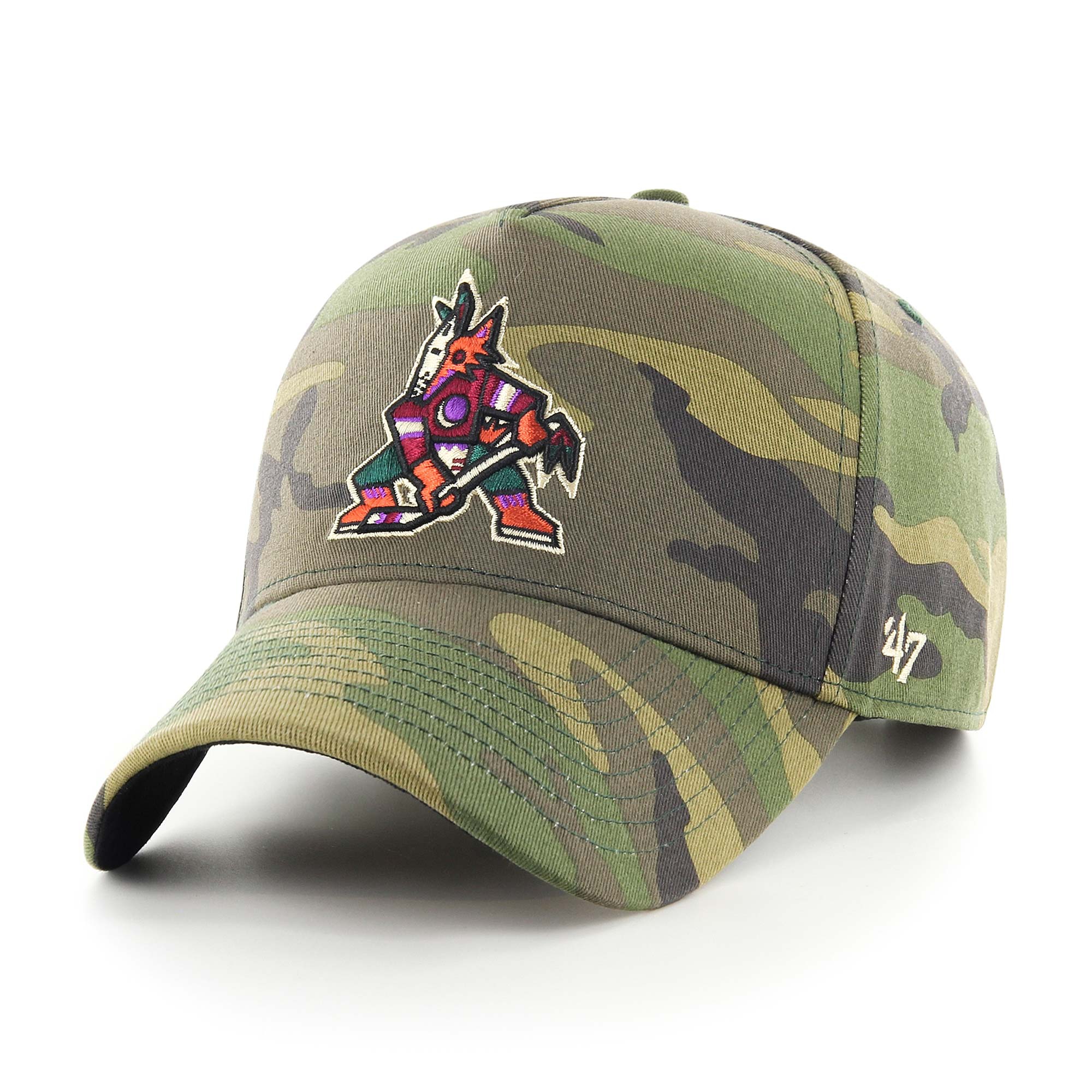 Arizona Coyotes Camo Grove '47 MVP DT Snapback NHL Cap