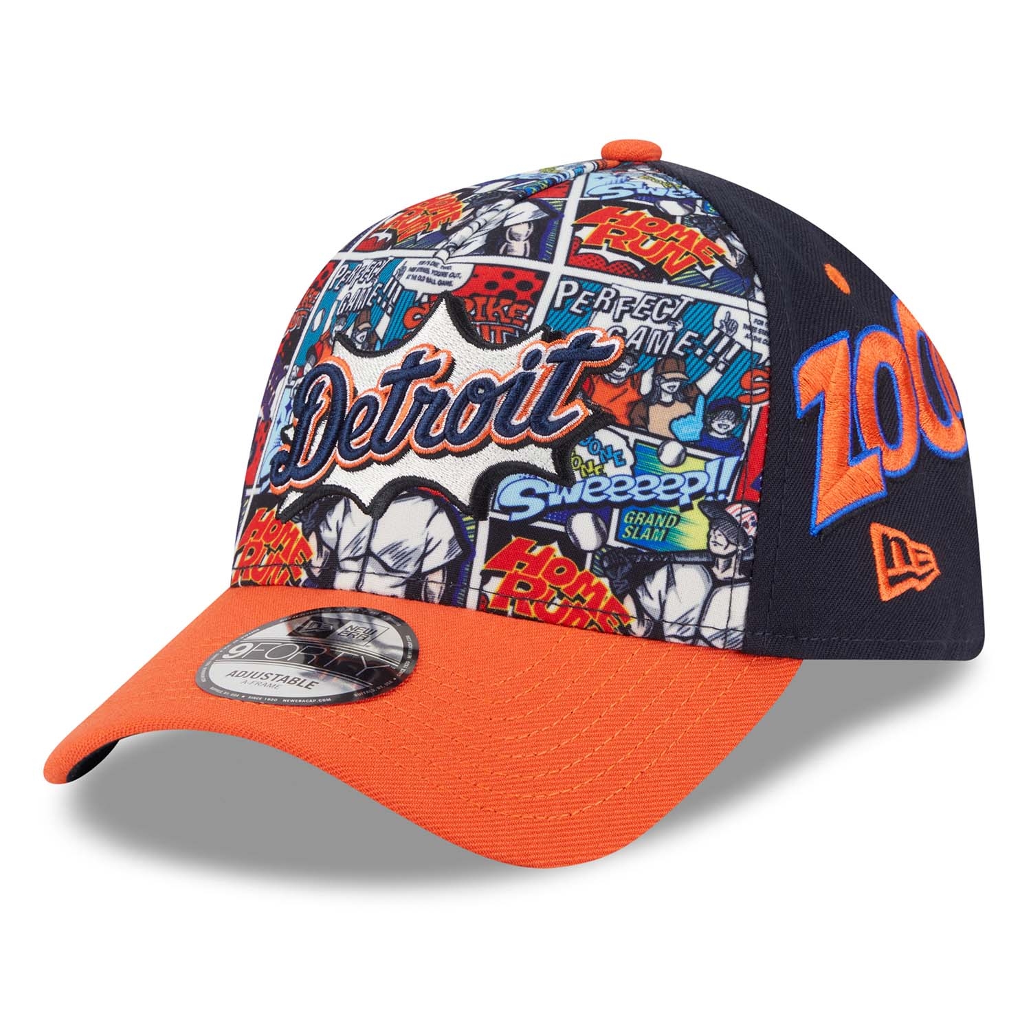 Detroit Tigers 2025 MLB Players' Weekend 9FORTY A-Frame Snapback Cap