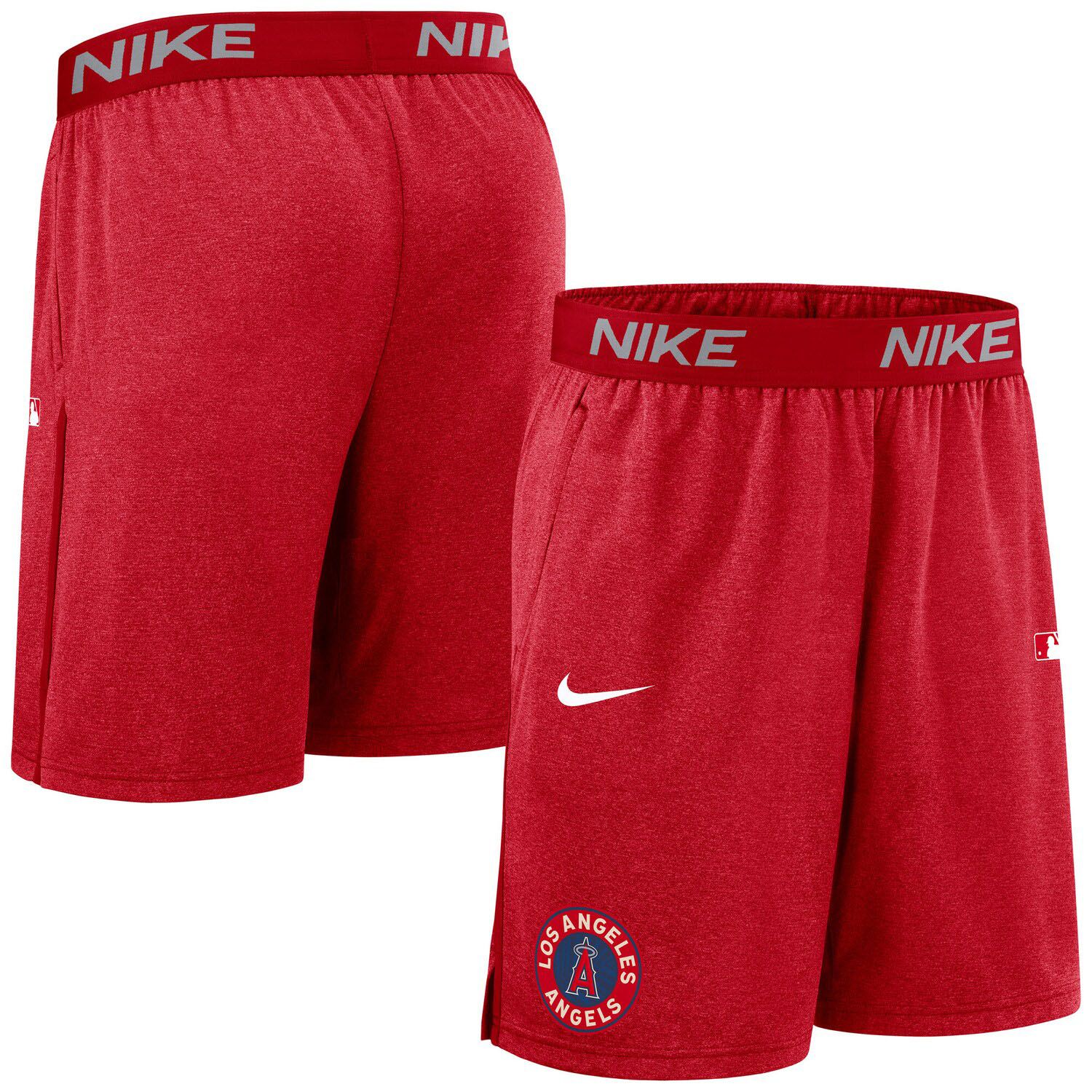 Los Angeles Angels 2025 City Connect MLB Authentic Nike Shorts Rot