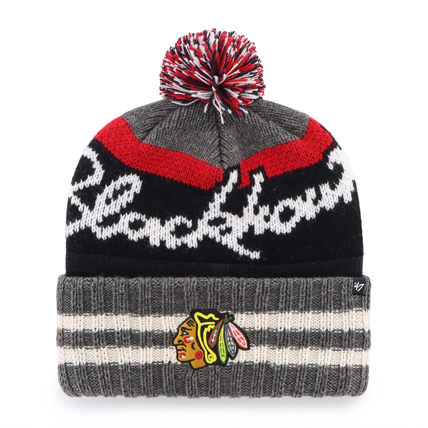 Chicago Blackhawks '47 Hyperbolic NHL Wintermütze