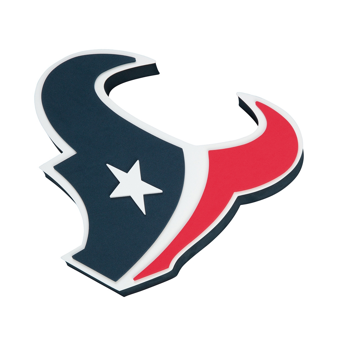 Houston Texans NFL 3D Foam Logo Schild