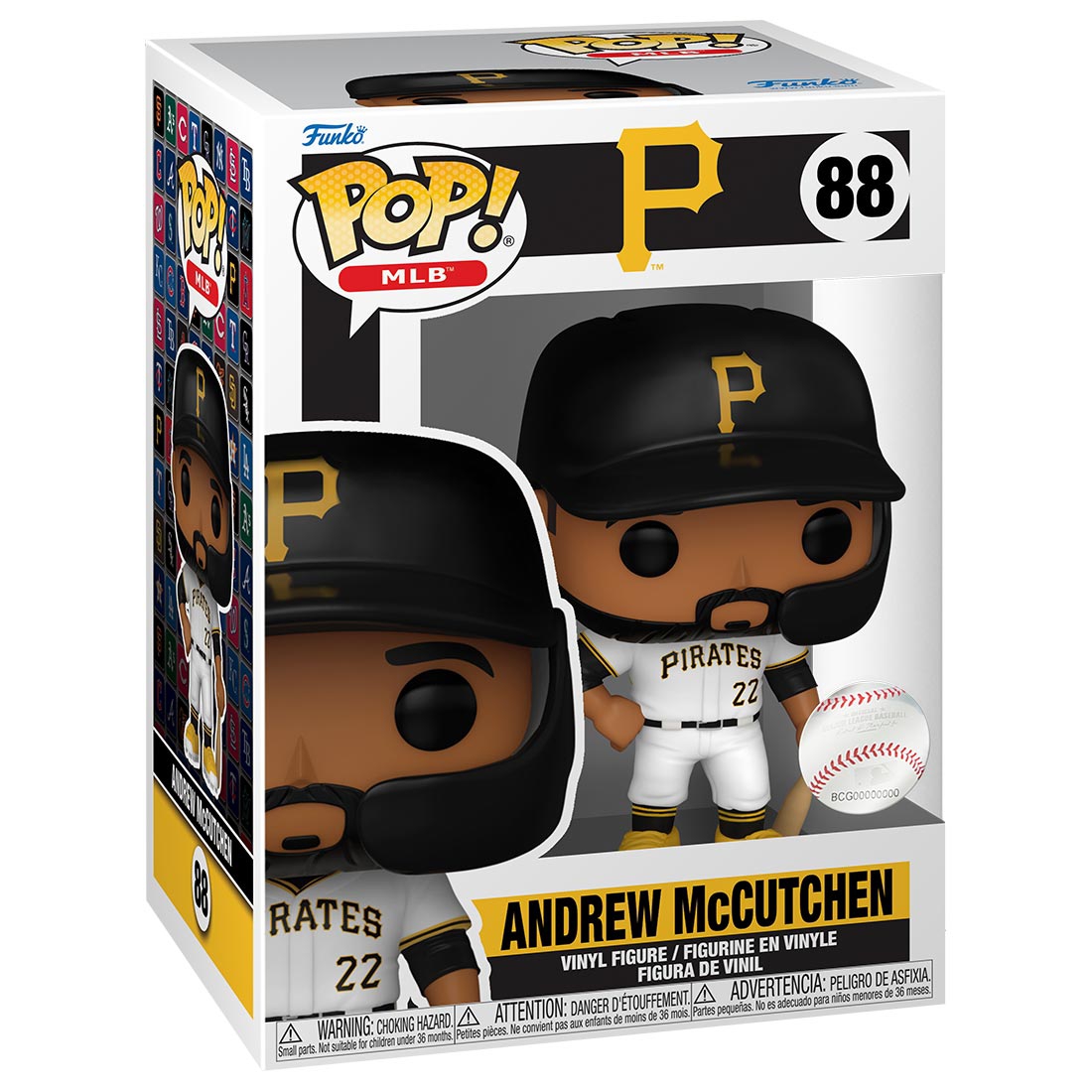 Funko POP! #88 Andrew McCutchen Pittsburgh Pirates Vinyl MLB Figur