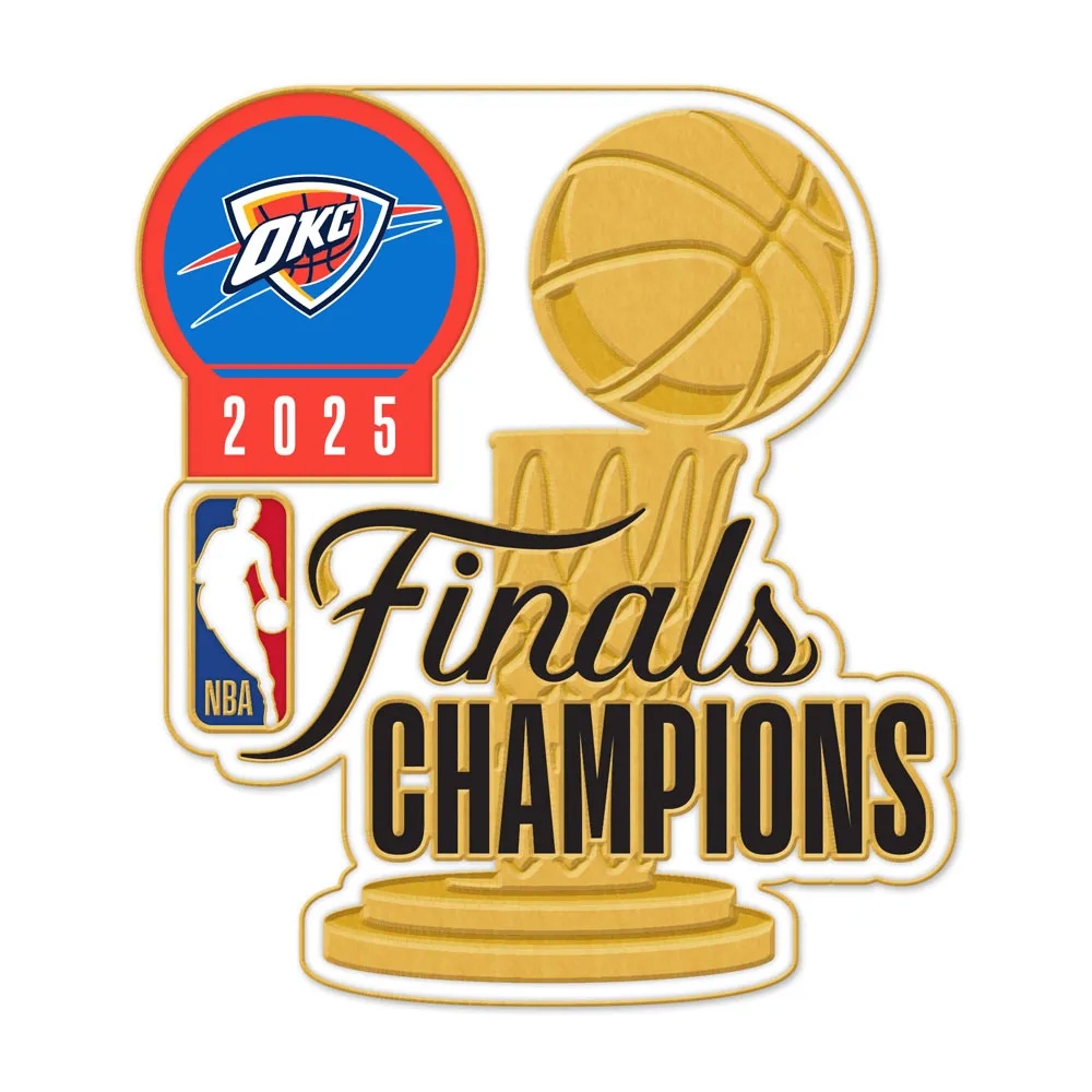 Oklahoma City Thunder 2025 NBA Champions Pin Anstecknadel
