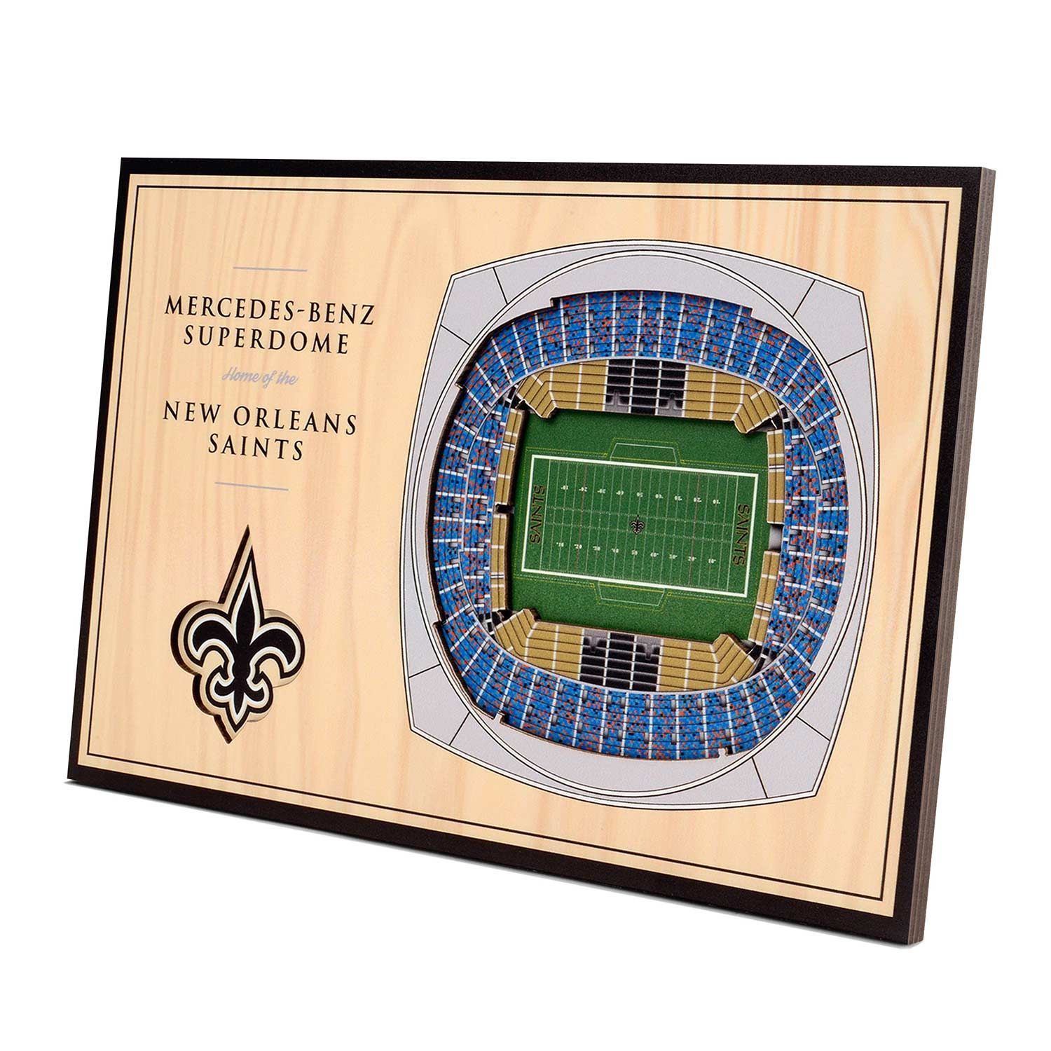New Orleans Saints YouTheFan 3D Desktop NFL Stadion Bild