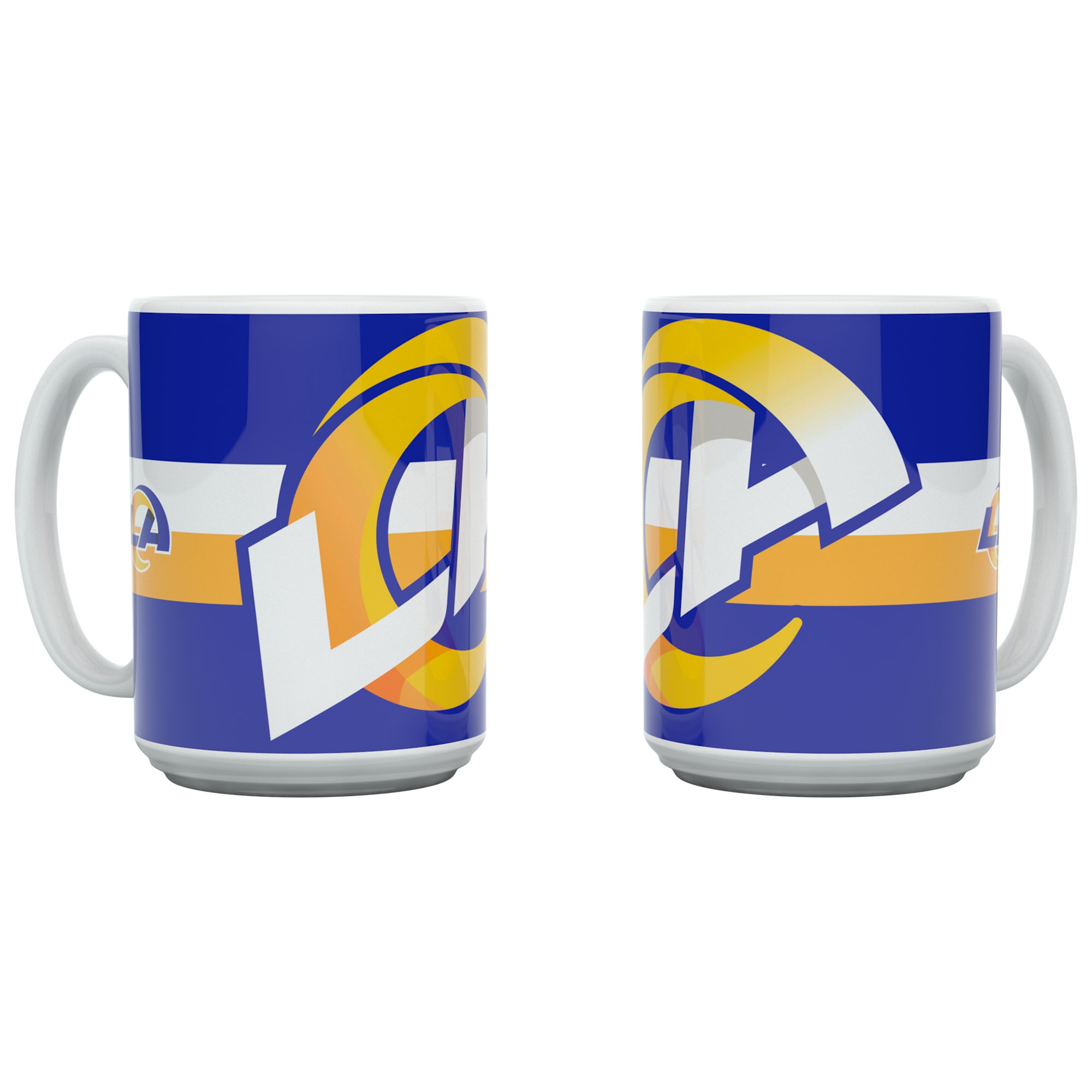 Los Angeles Rams Triple Logo Jumbo Becher (450 ml)
