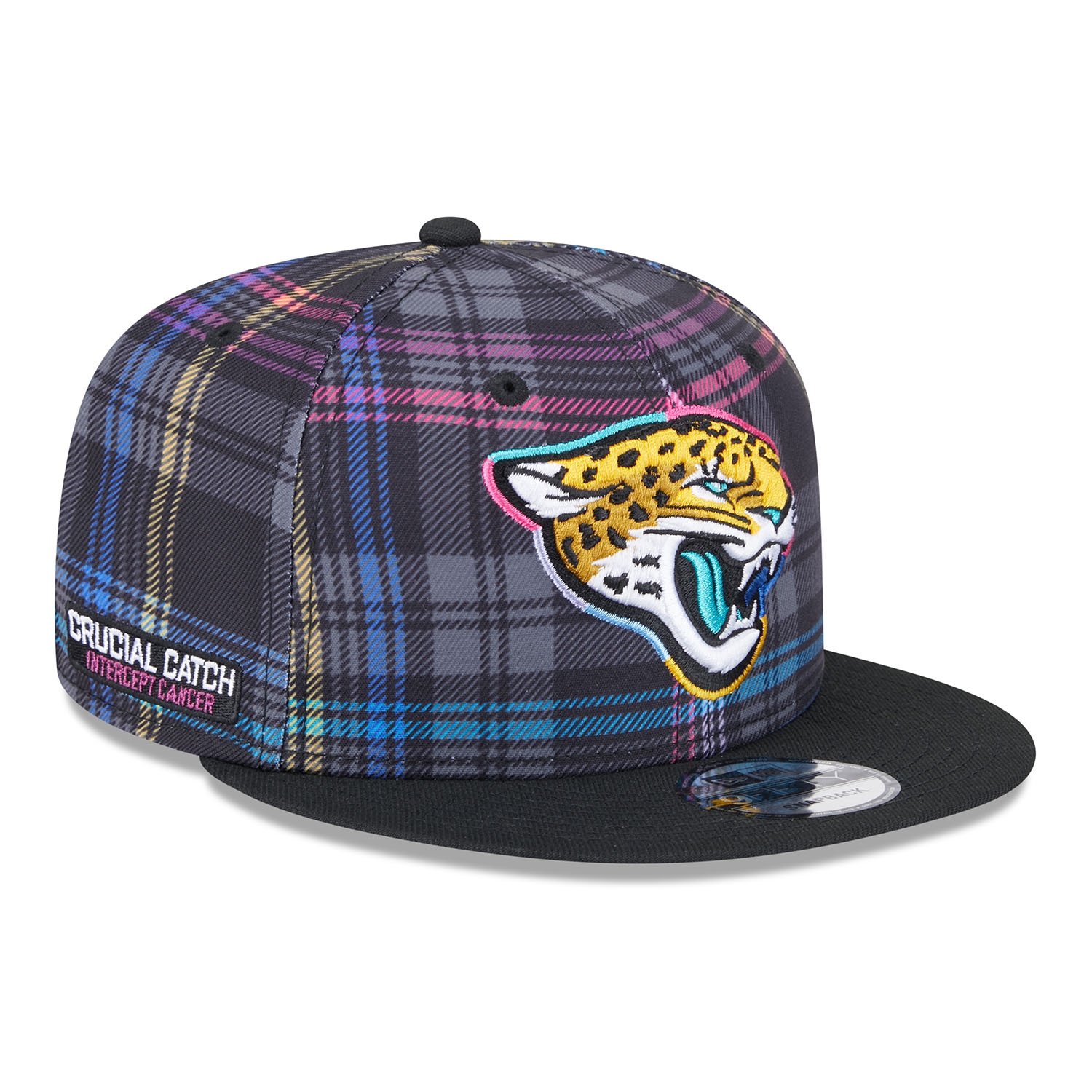 Jacksonville Jaguars 2024 NFL Crucial Catch New Era 9FIFTY Snapback Cap