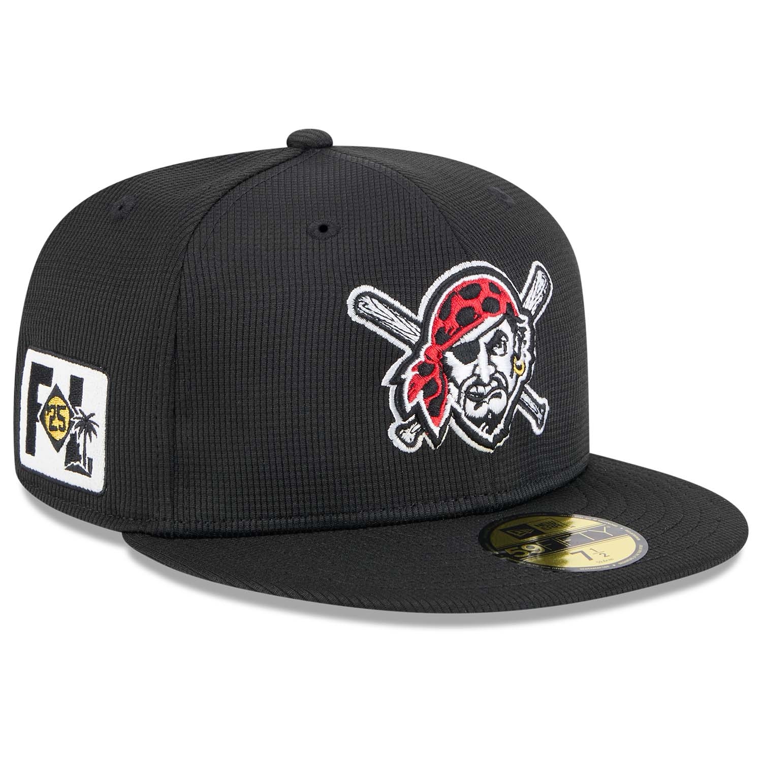 Pittsburgh Pirates 2025 MLB Spring Training 59FIFTY Fitted Cap Schwarz