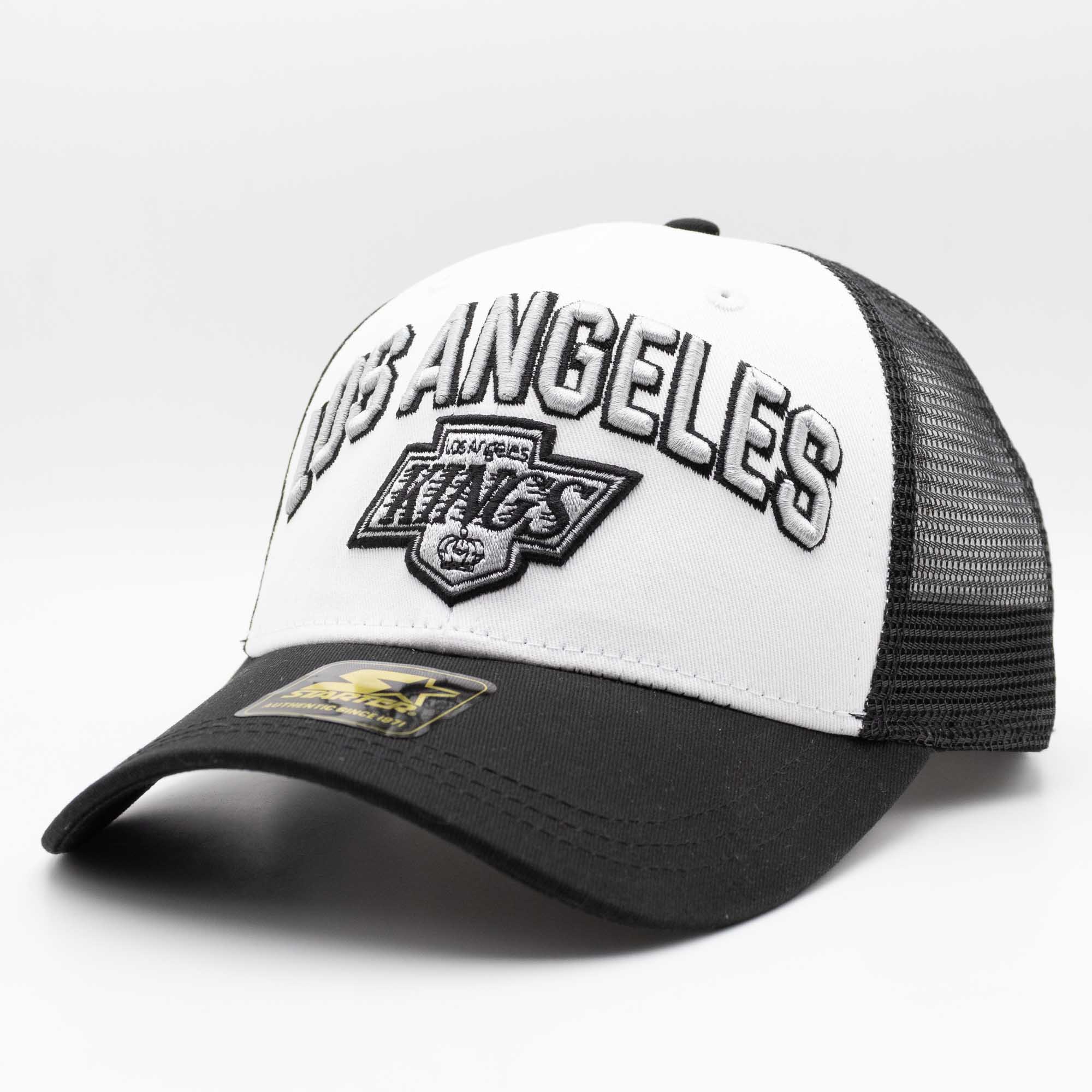 Los Angeles Kings Starter Penalty NHL Trucker Cap Schwarz