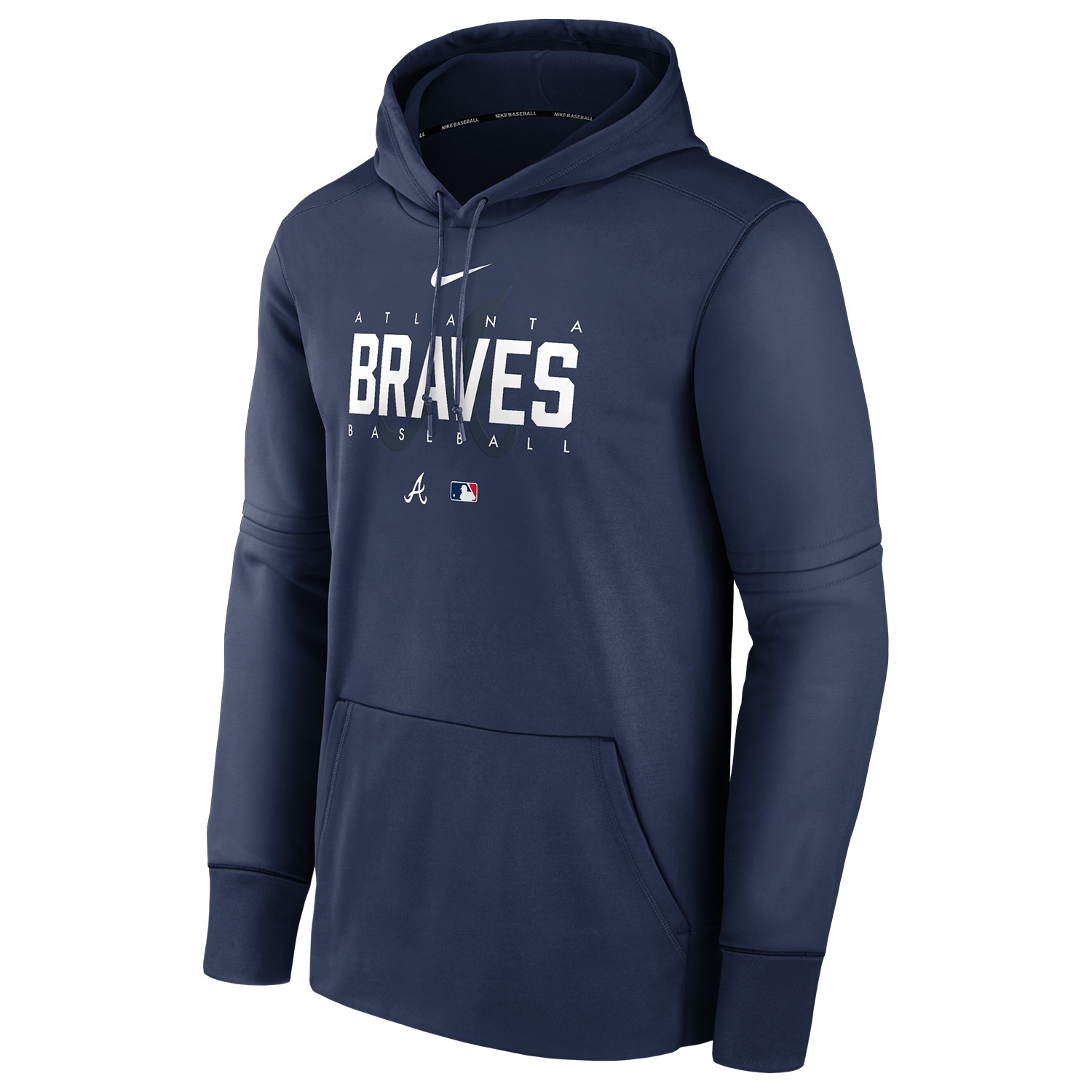 Atlanta Braves 2023 MLB Authentic Pregame Nike Therma Hoodie