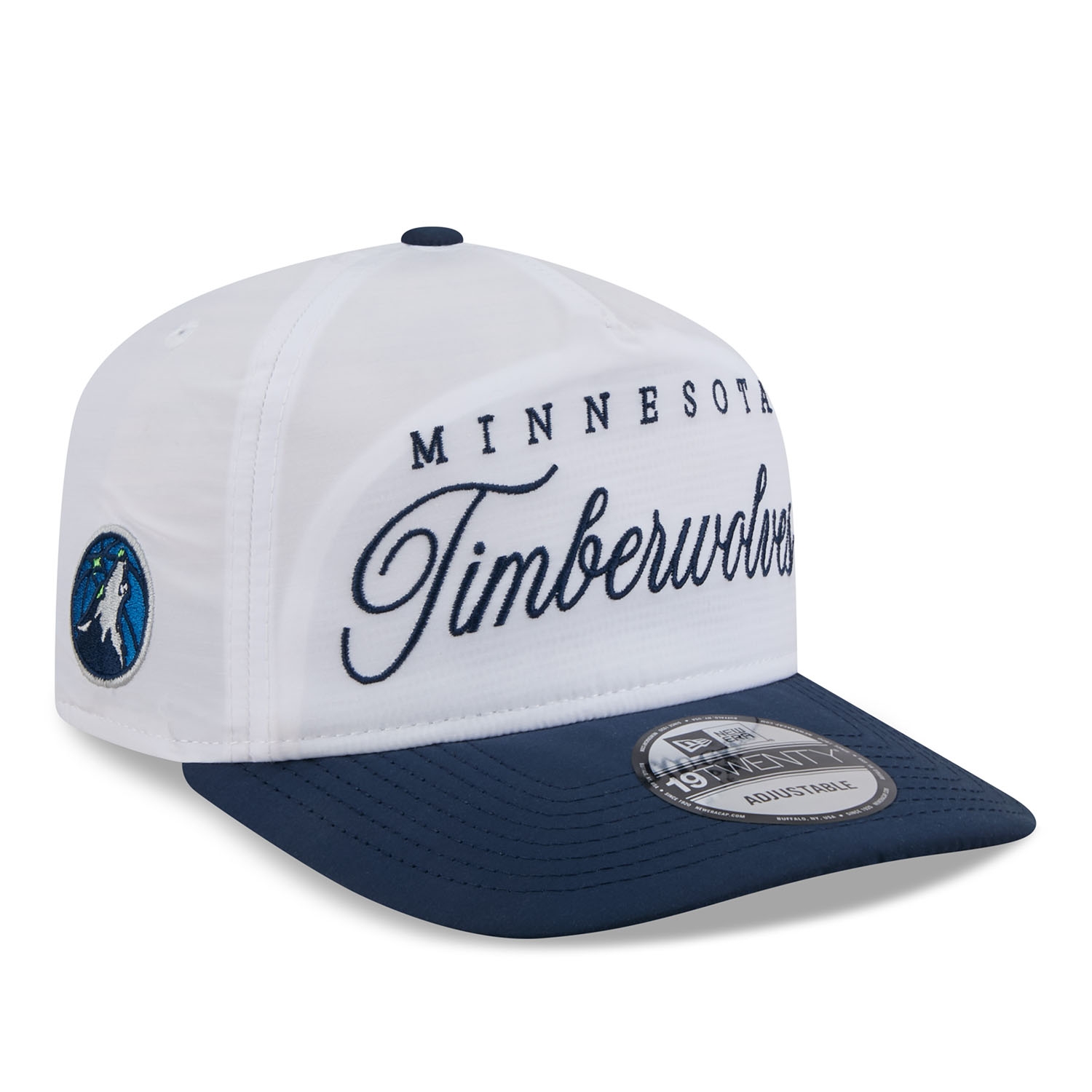 Minnesota Timberwolves 2025 NBA Draft 19TWENTY Adjustable Cap OTC Weiß