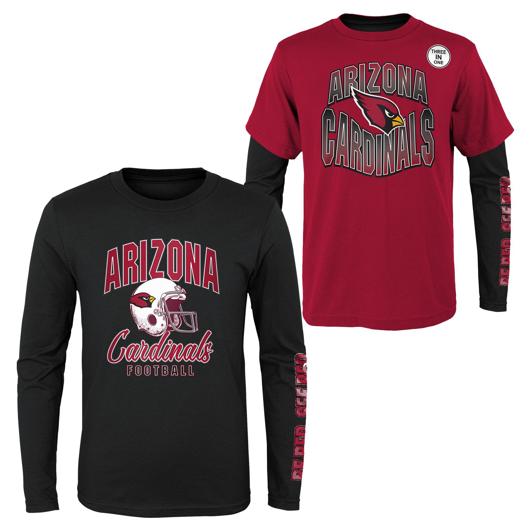 Arizona Cardinals Game Day 3-in-1 Combo NFL Shirt (YOUTH)