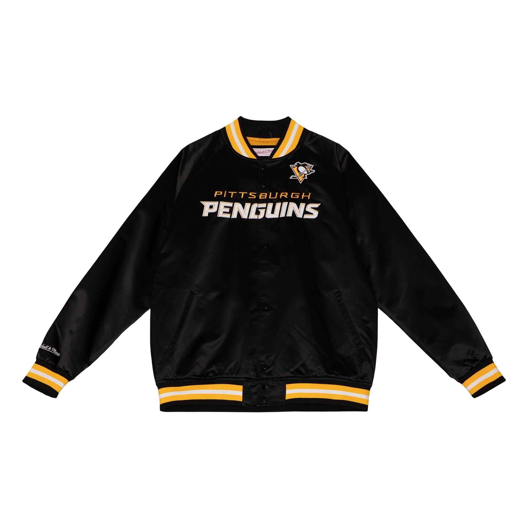 Pittsburgh Penguins Mitchell & Ness Lightweight Satin NHL Jacket